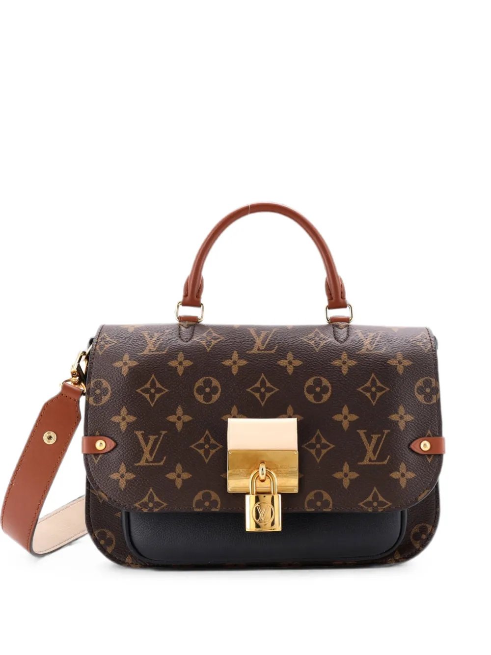 Vaugirard Handbag Monogram Canvas with Leather satchel