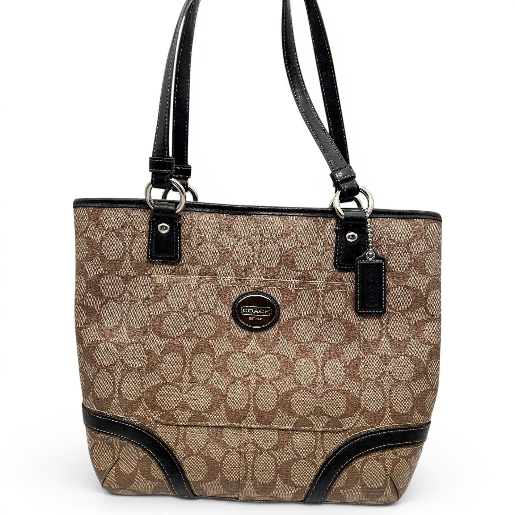 Leather handbag
