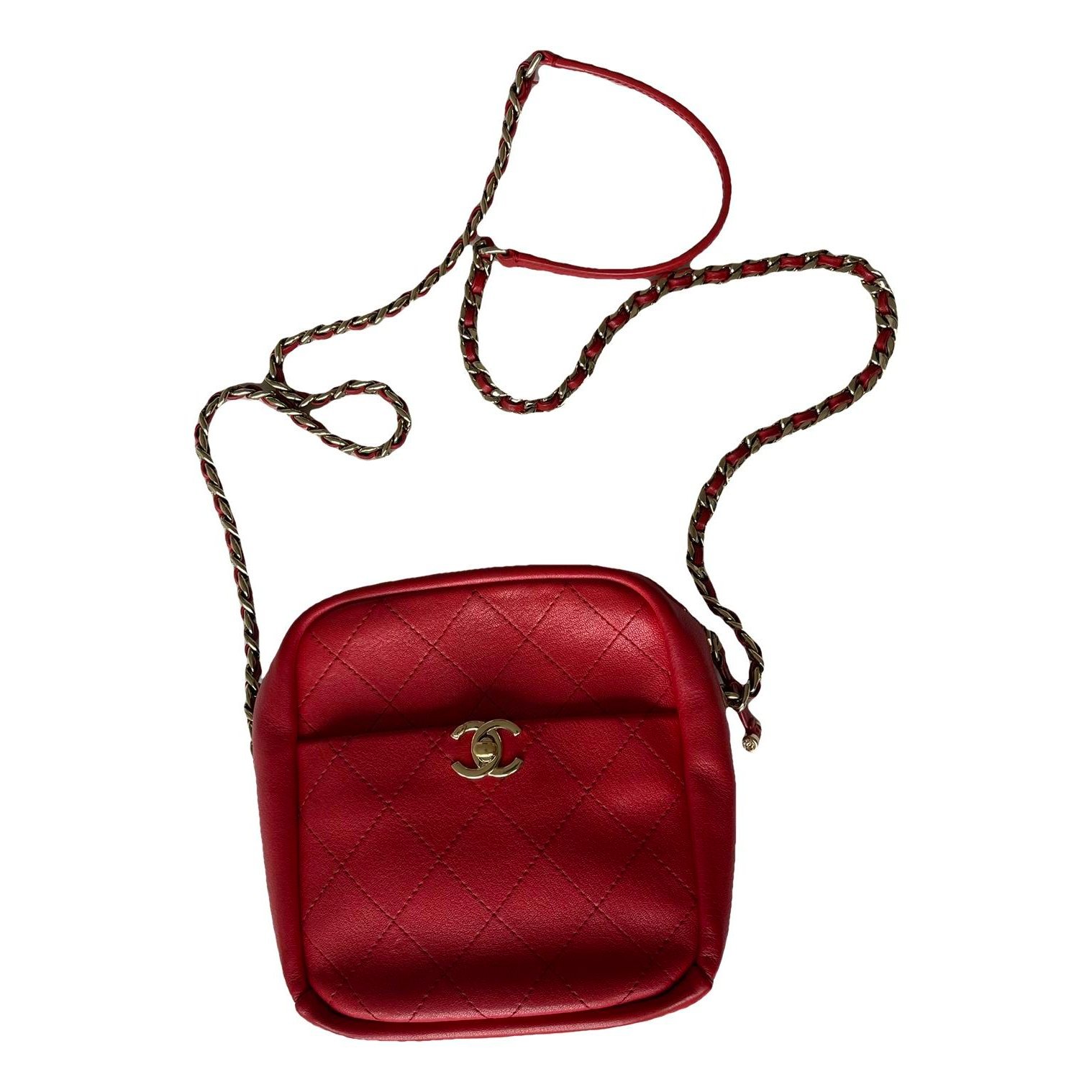 Leather crossbody bag