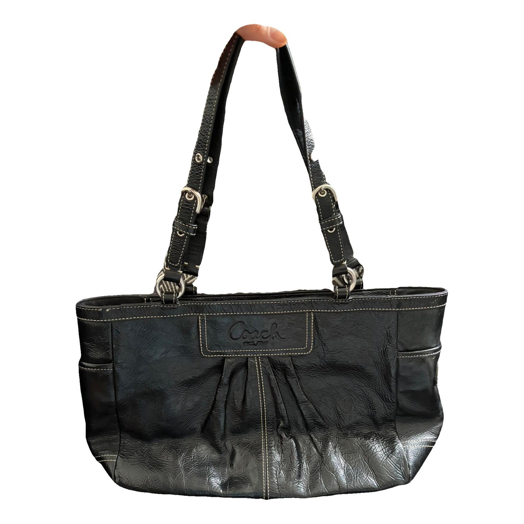Leather handbag