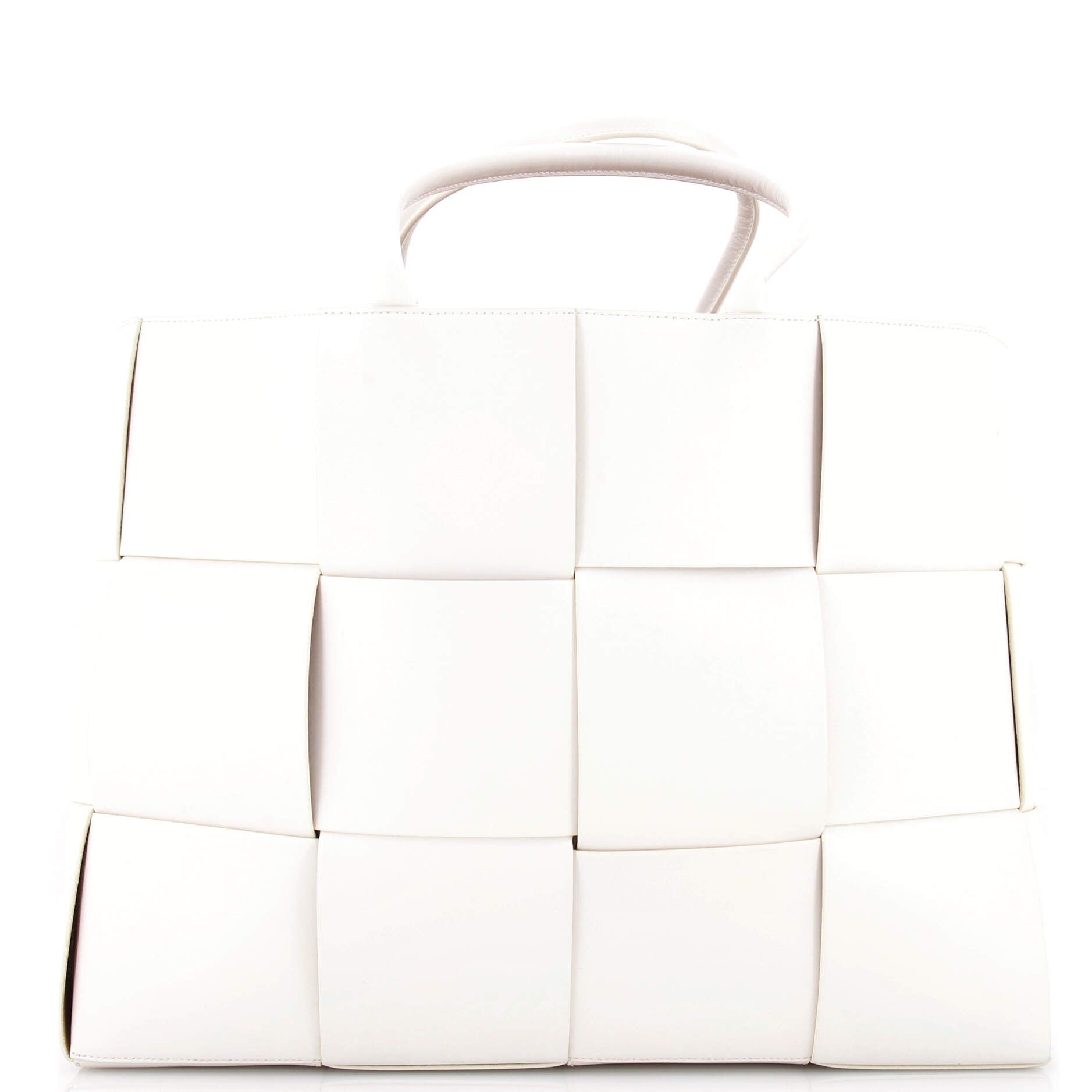 Arco Tote Maxi Intrecciato Leather Large