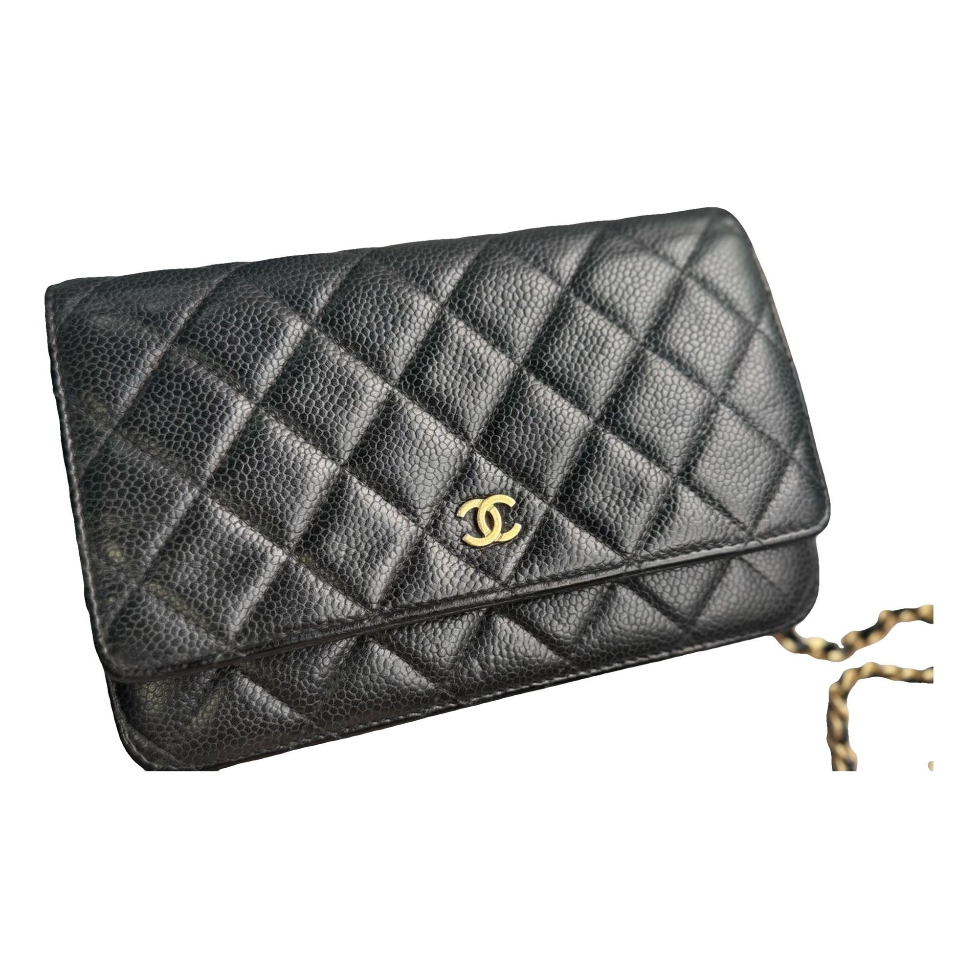 Wallet On Chain Timeless/Classique leather crossbody bag