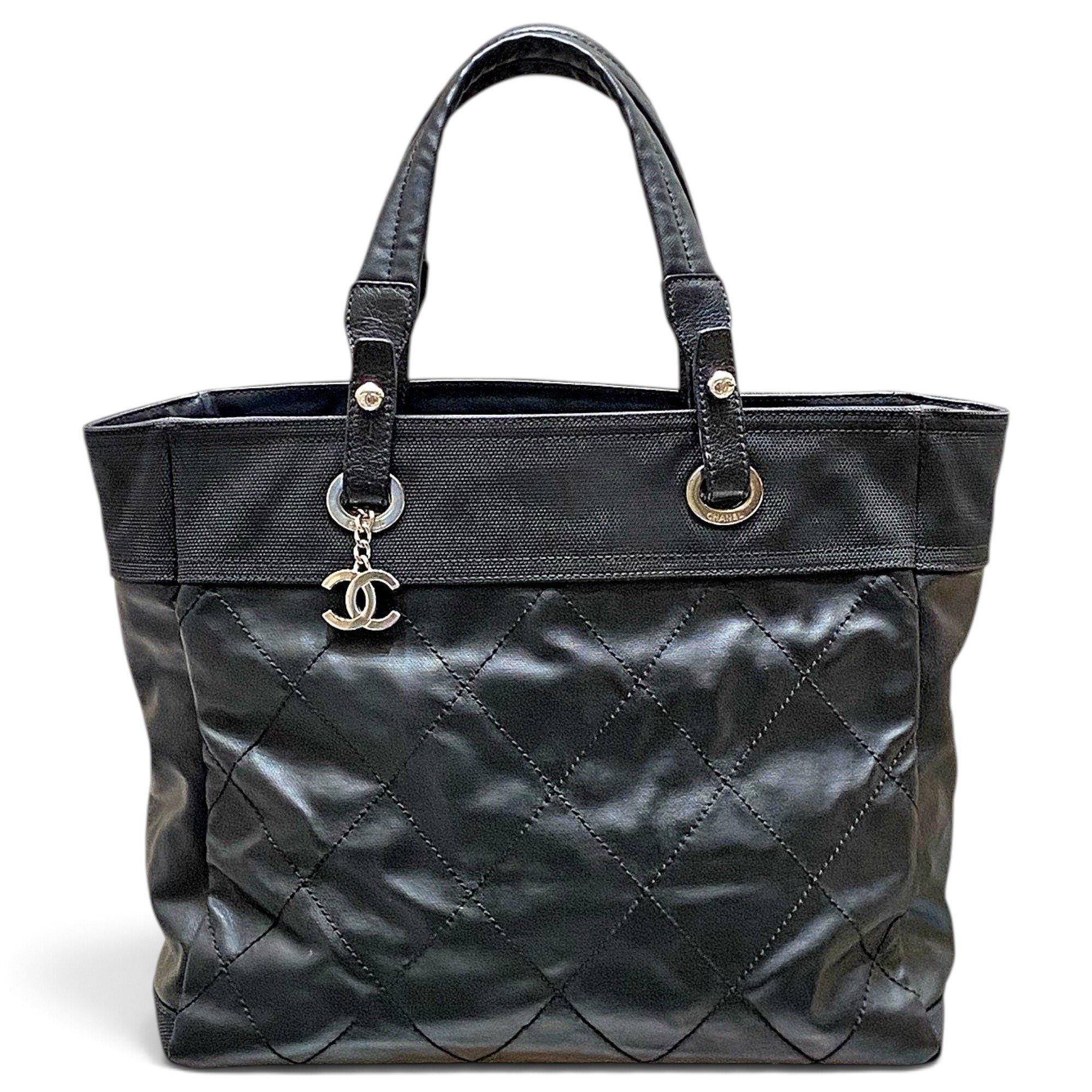 Paris-Biarritz leather tote