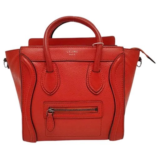 Luggage leather handbag