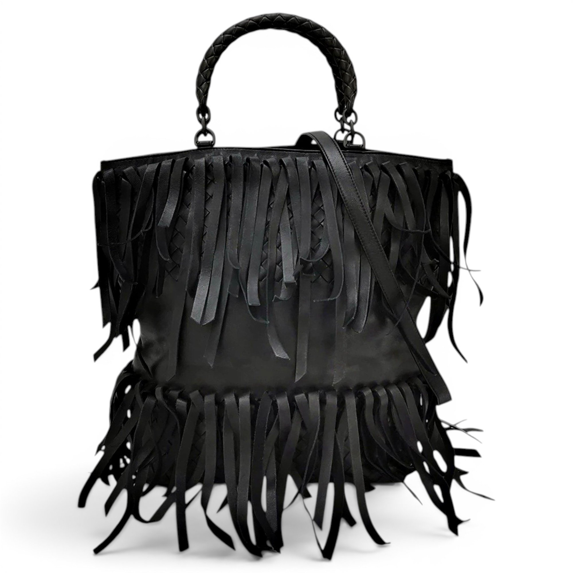 Leather crossbody bag