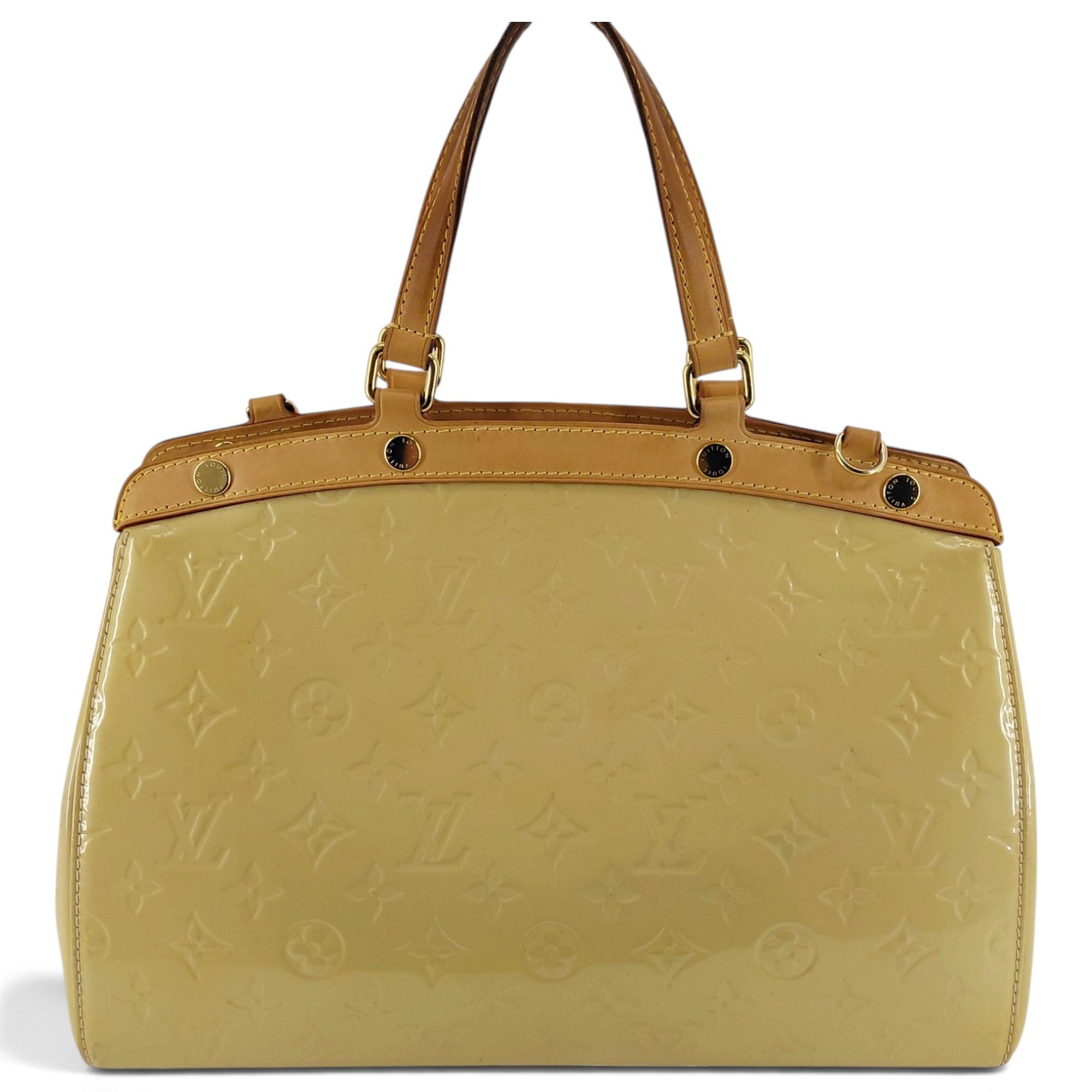 Bedford patent leather handbag
