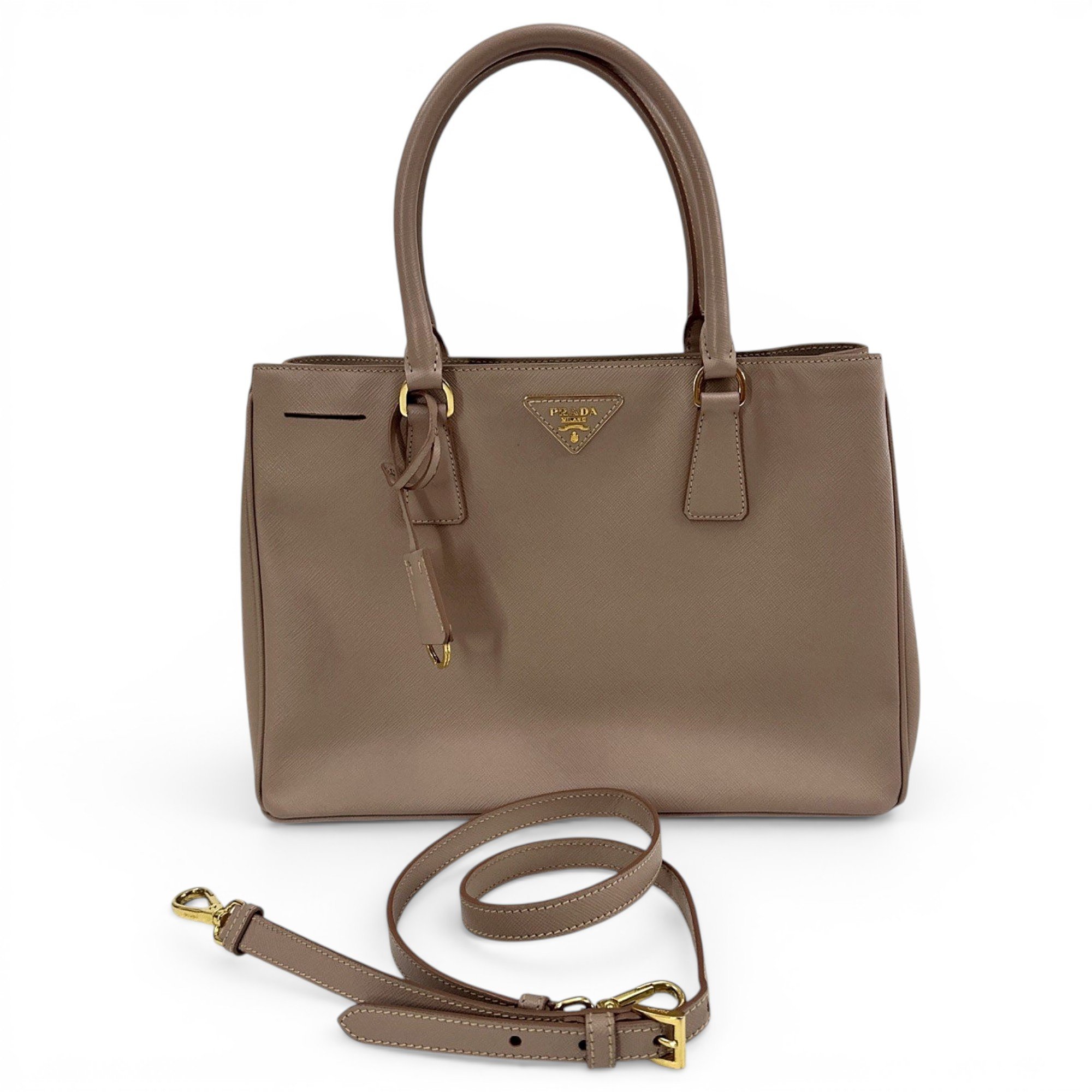 Leather handbag