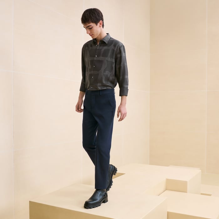 Marine Calça Fit Saint Germain