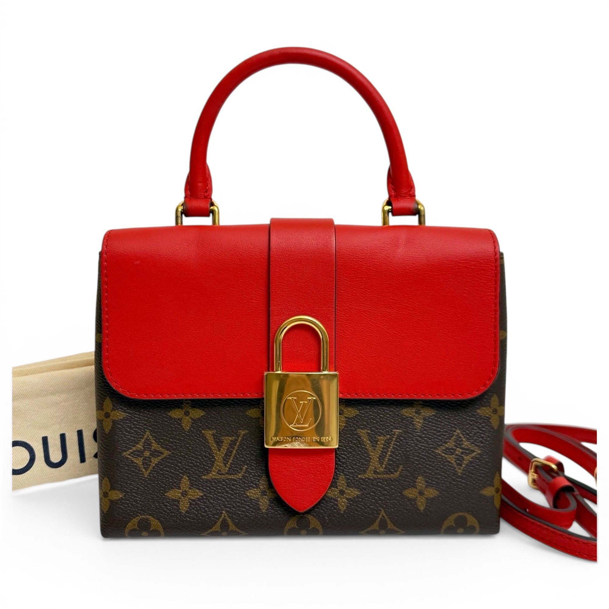 Locky BB leather crossbody bag
