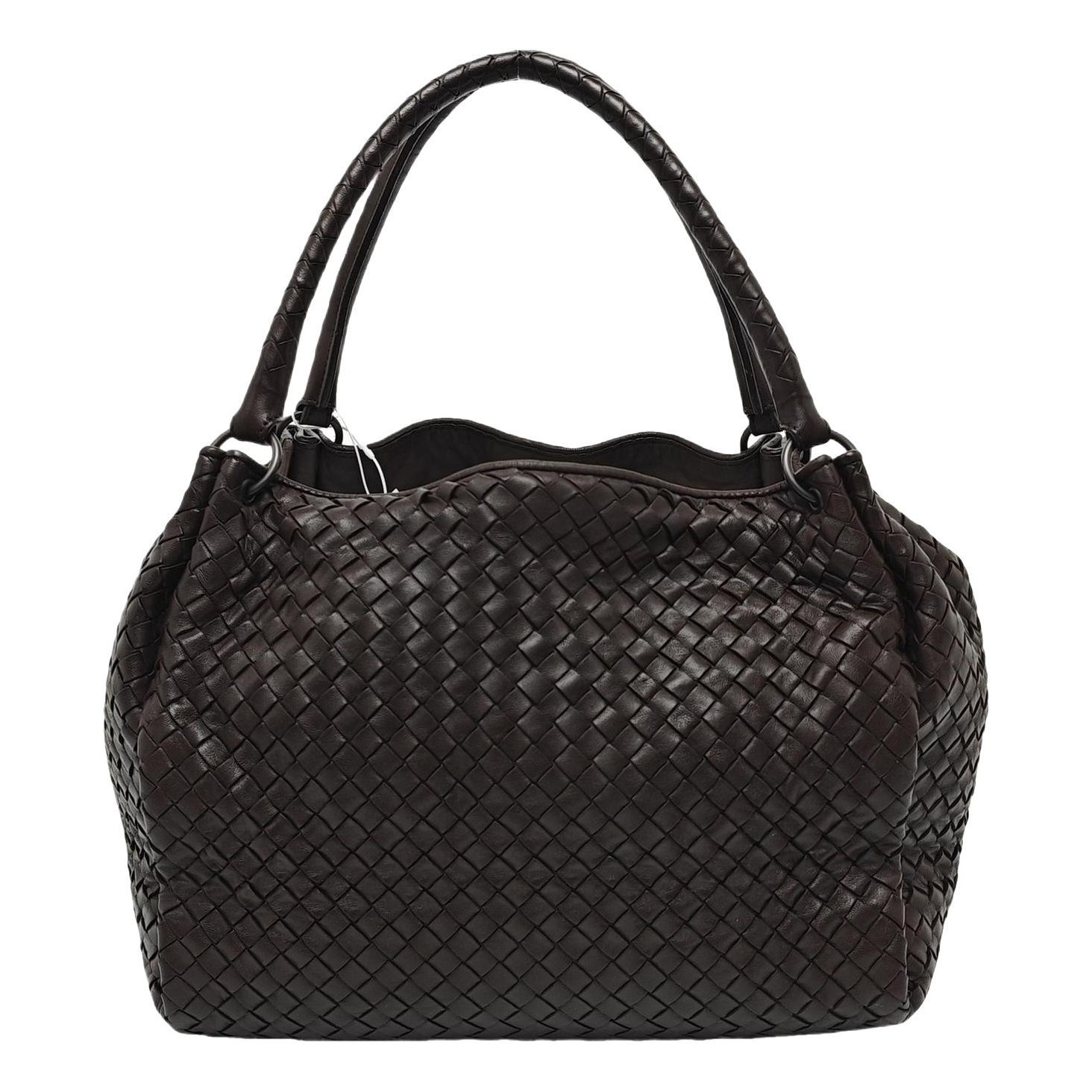 Parachute leather handbag