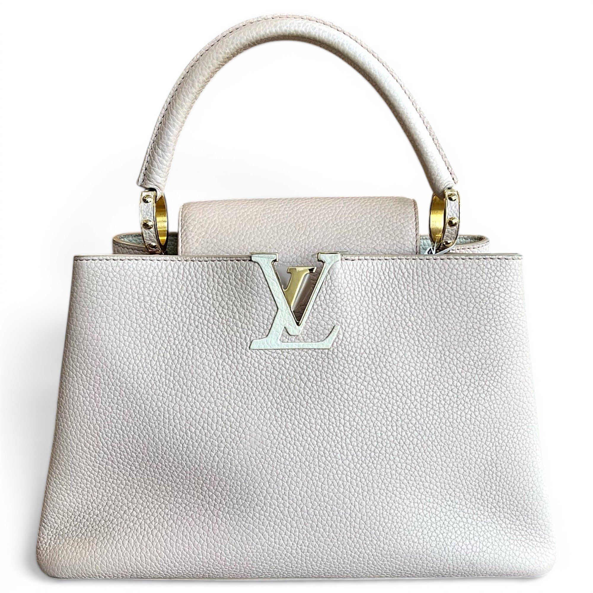 Capucines leather handbag