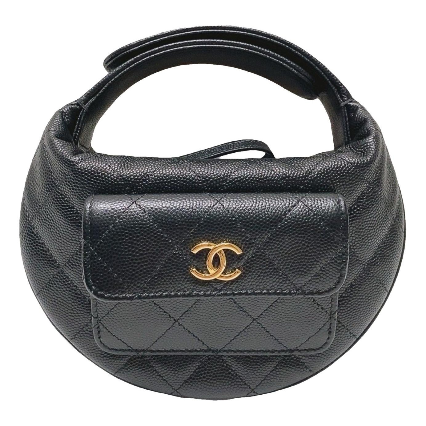 Trendy CC Vanity leather handbag