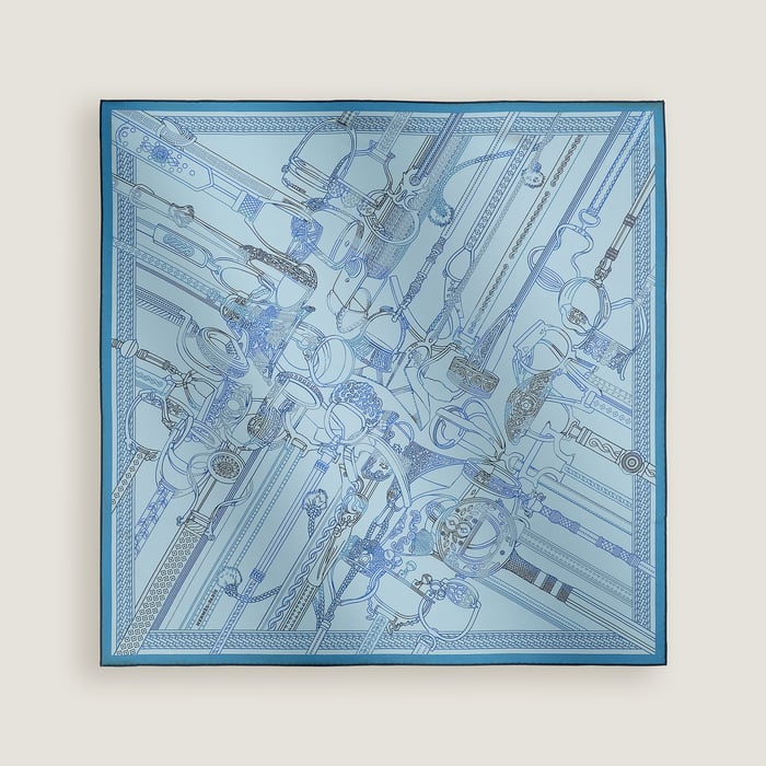 Concours d'Etriers Remix Double Face Scarf 70