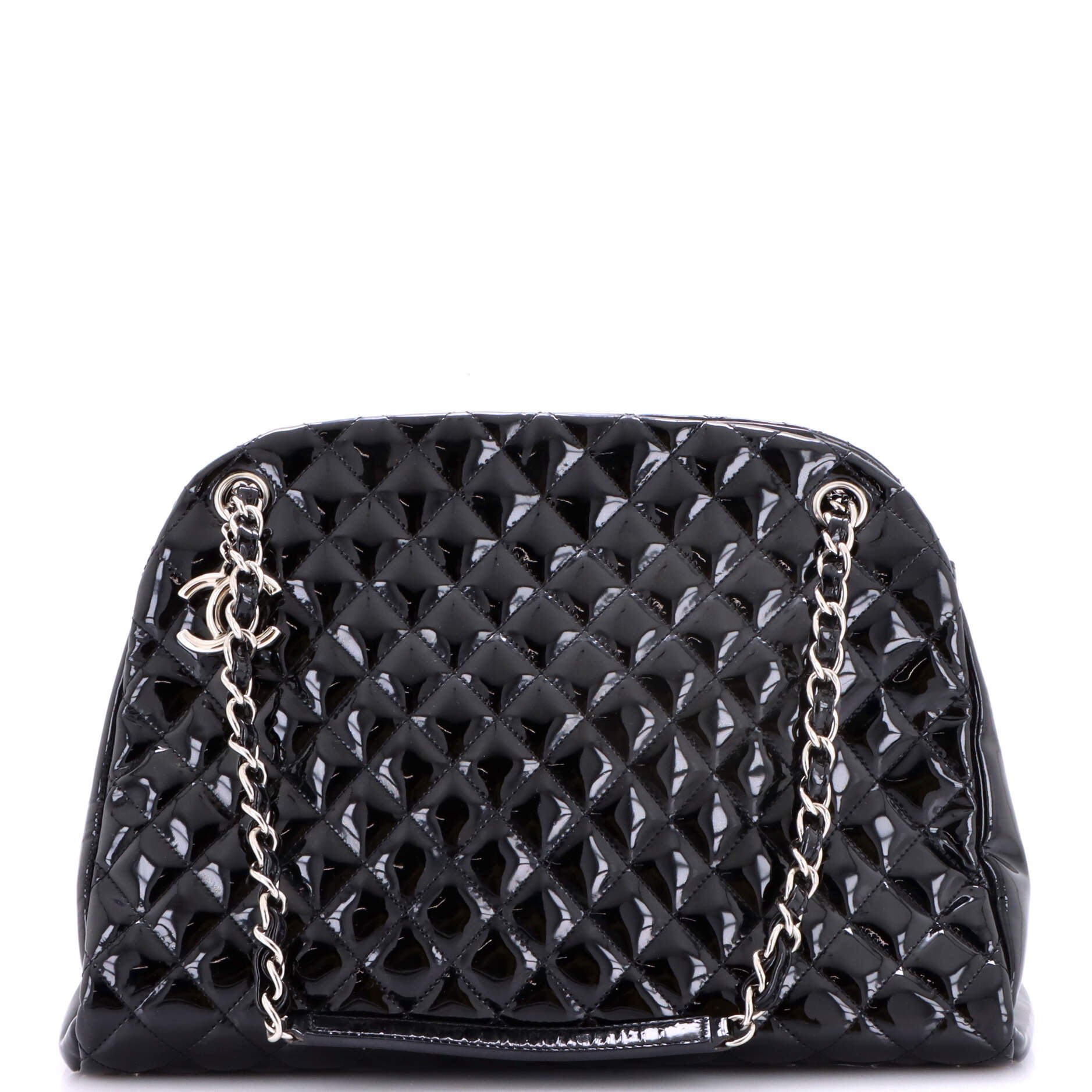 Just Mademoiselle Bag Quilted Patent Large