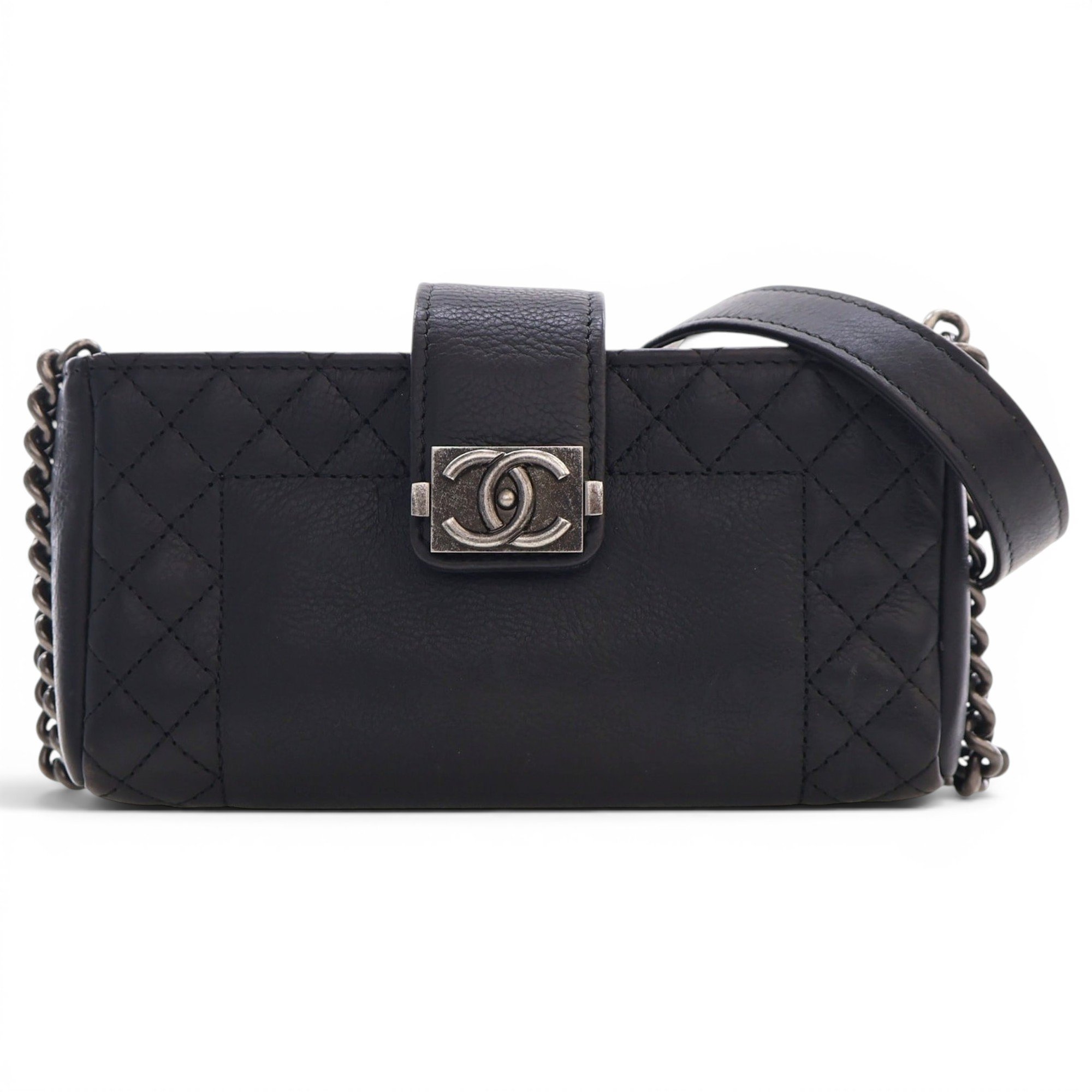 Leather crossbody bag