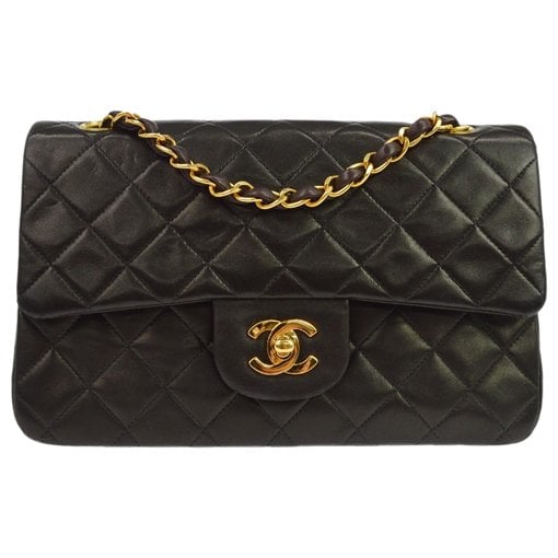 Trendy CC Flap leather handbag