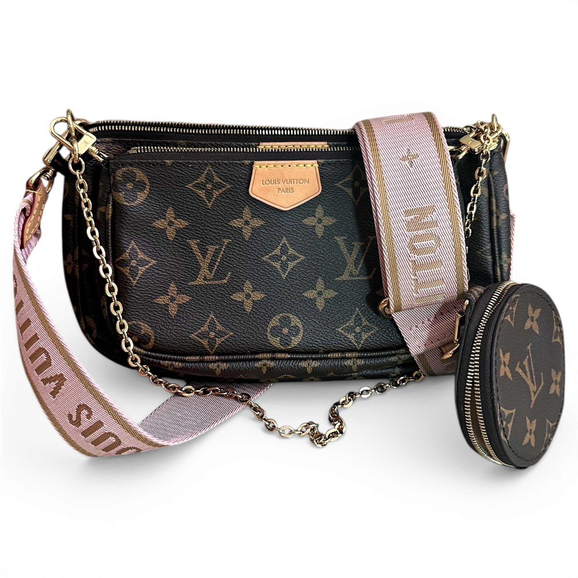 Multi Pochette Accessoires leather handbag