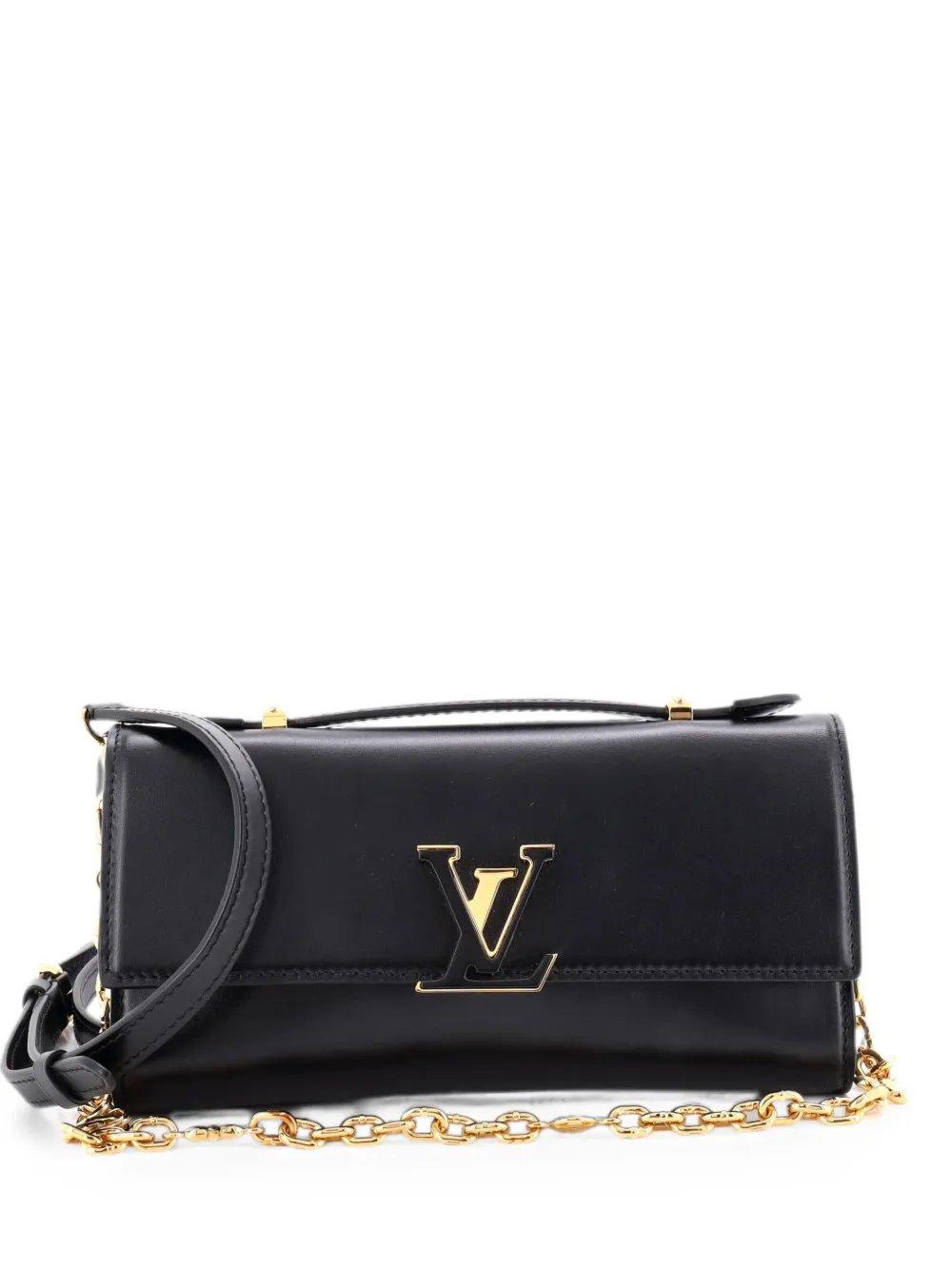 Wallet on Chain Capucines Leather clutch bag