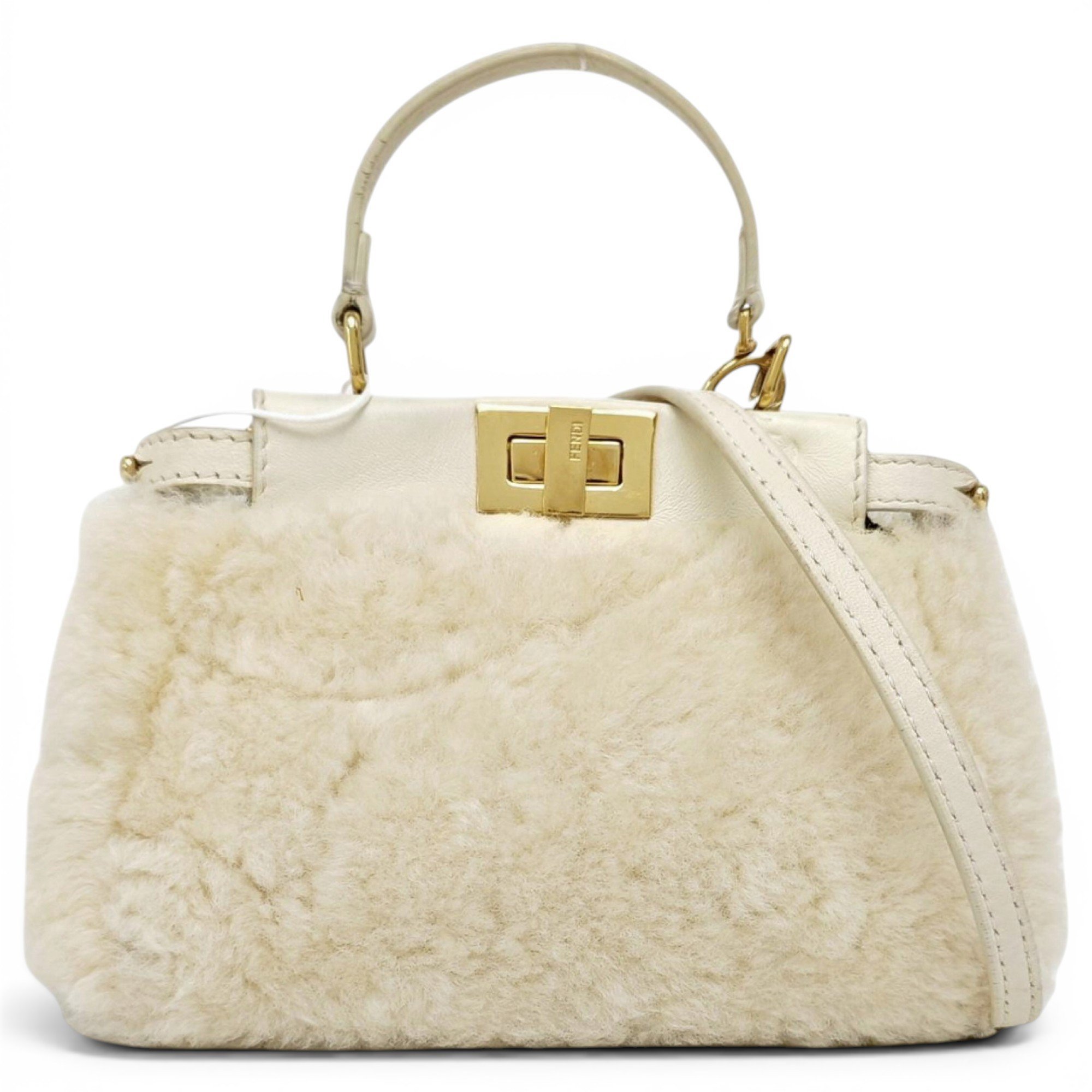 Peekaboo cloth handbag