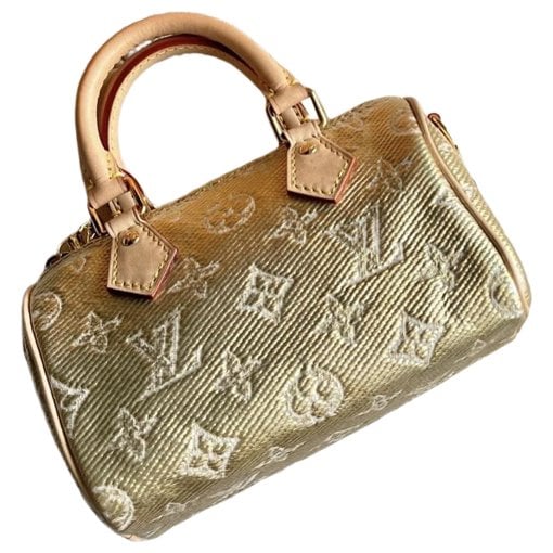 Louis Vuitton Nano Speedy / Mini HL leather mini bag