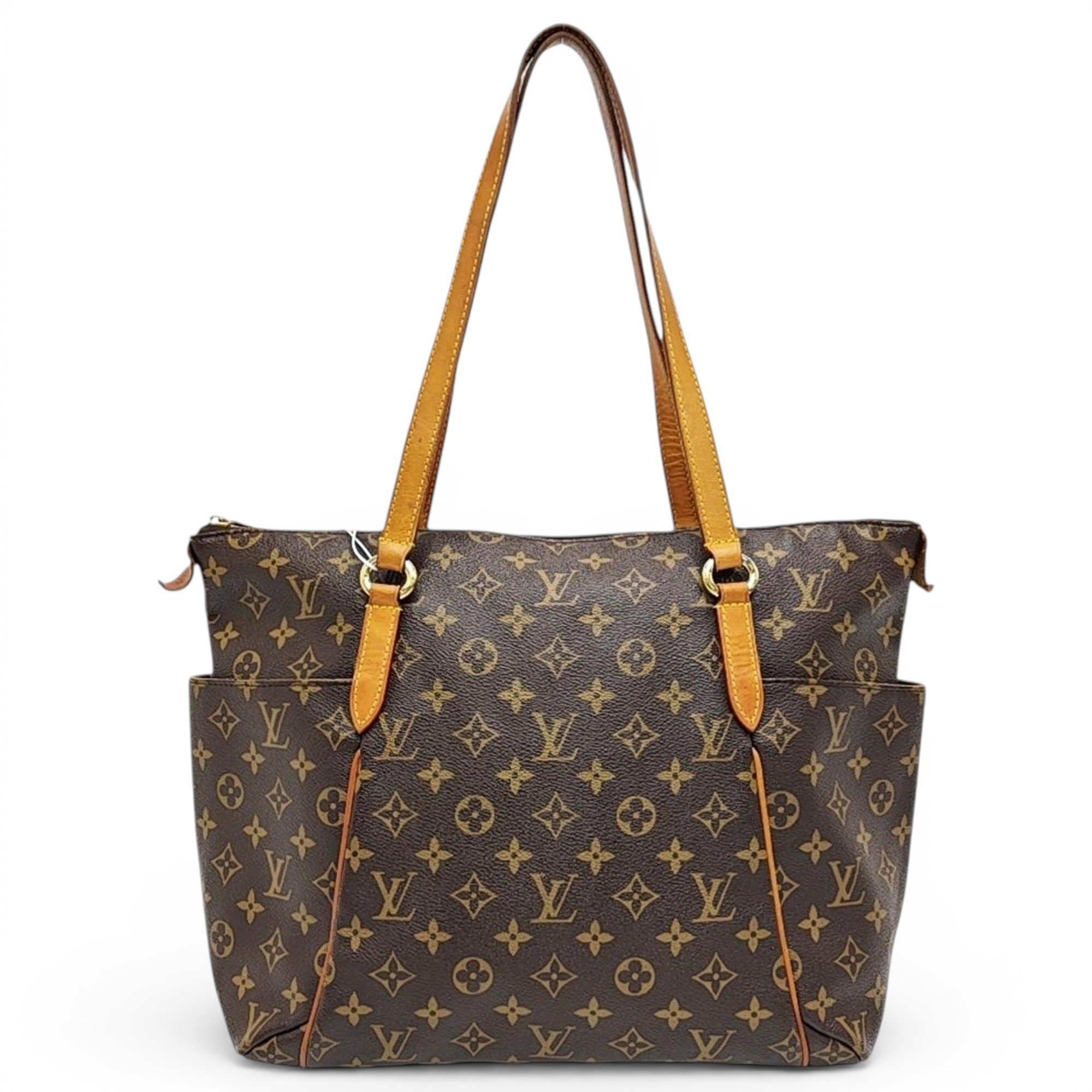 Totally leather handbag