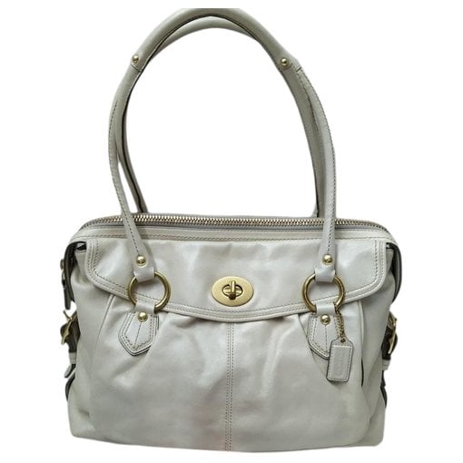 Leather satchel