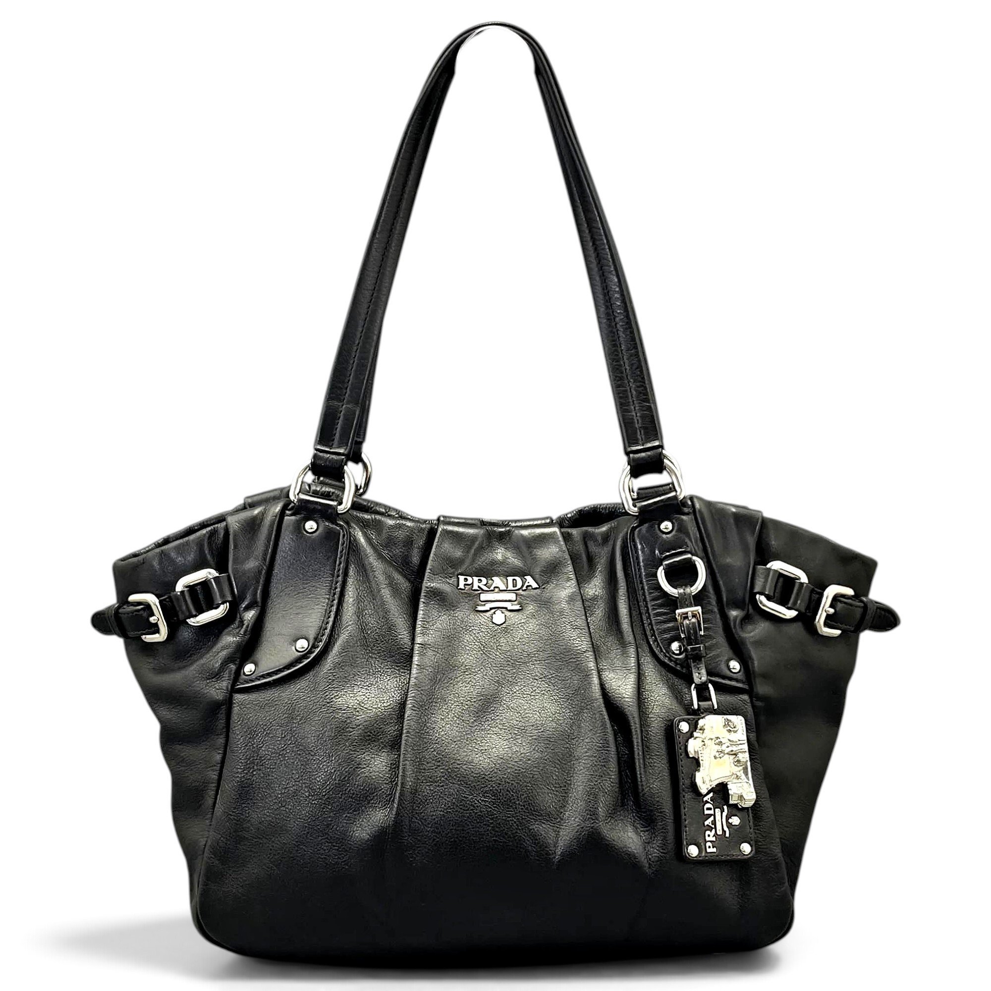 Leather tote