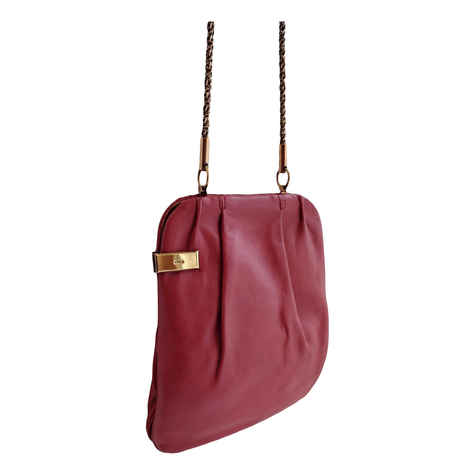 Leather crossbody bag