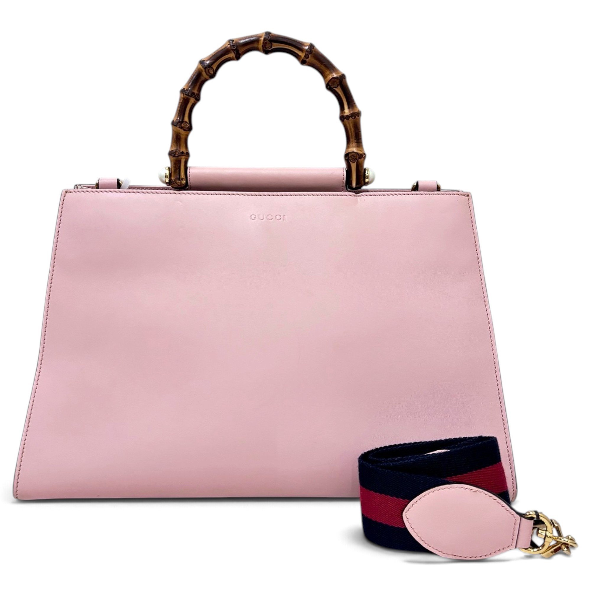Bamboo Daily Top Handle leather handbag