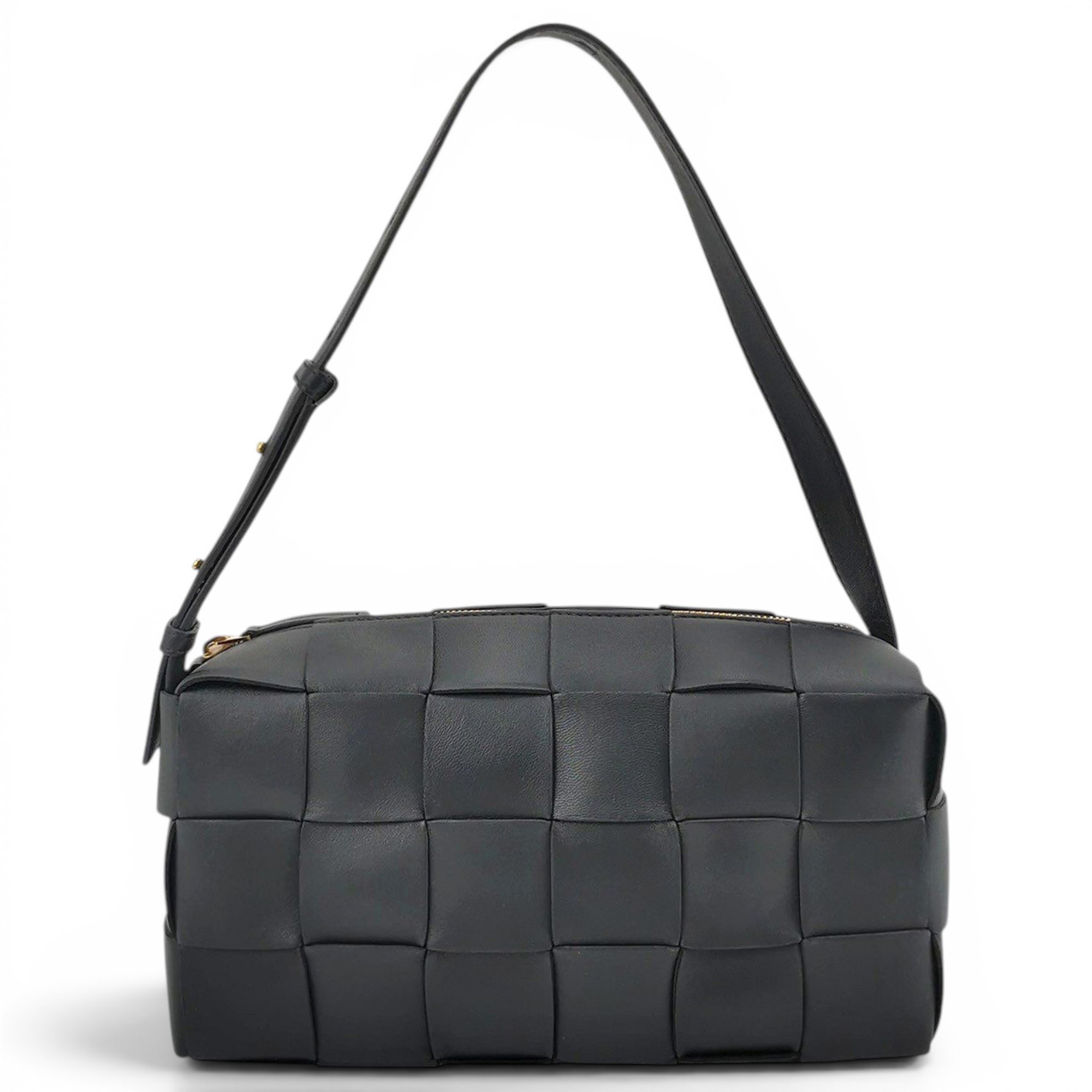 Brick Cassette leather handbag