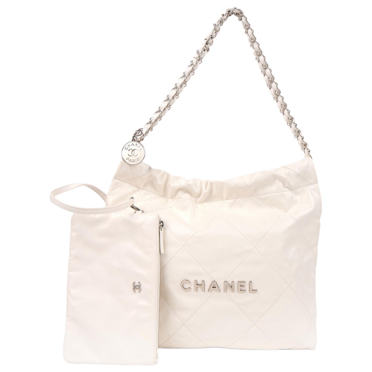 Chanel 22 leather tote