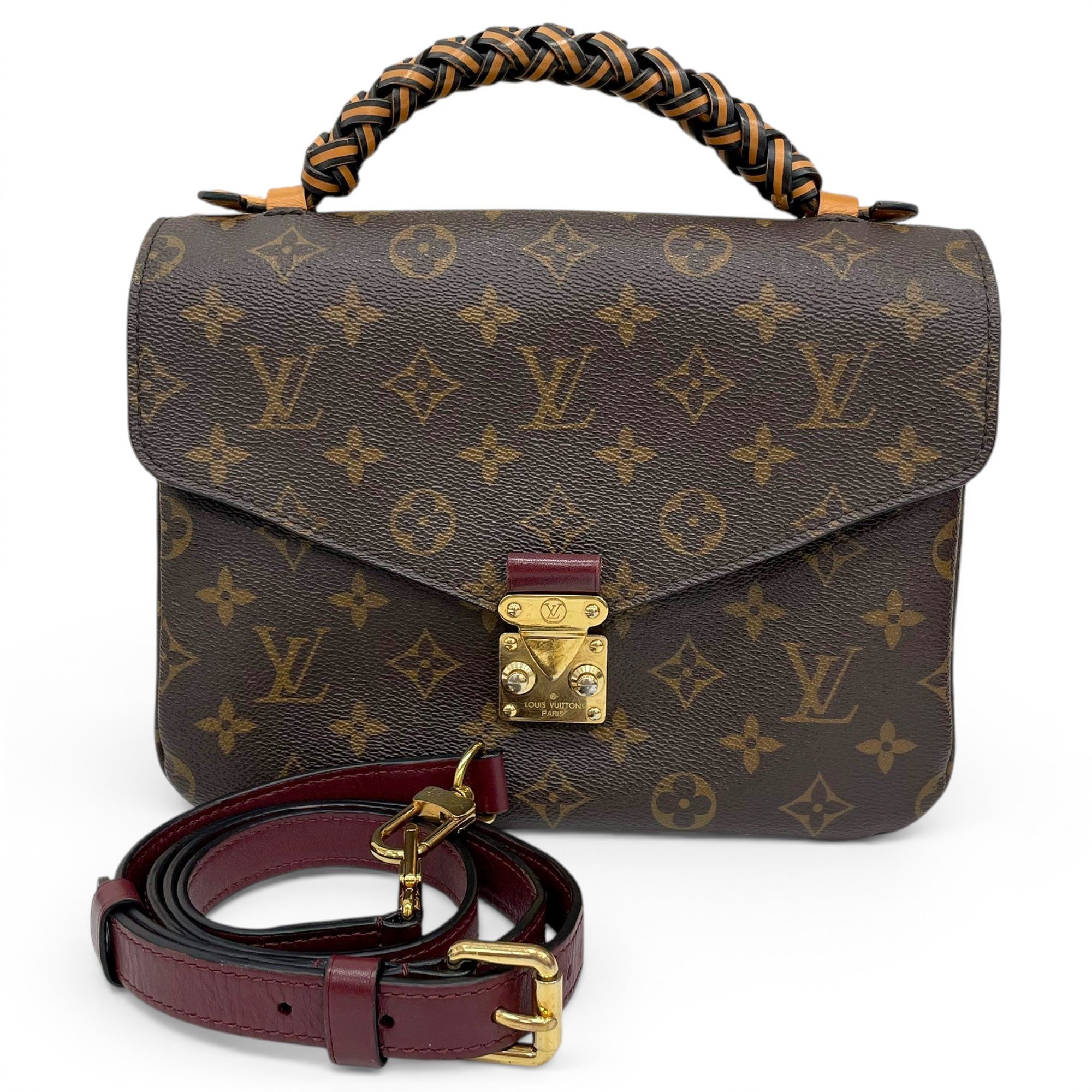 Metis leather handbag