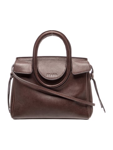Leather Top Handle Bag