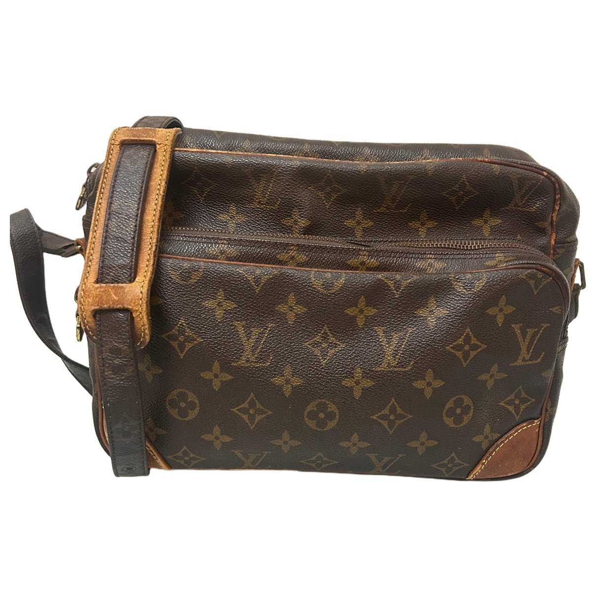 Nile leather crossbody bag