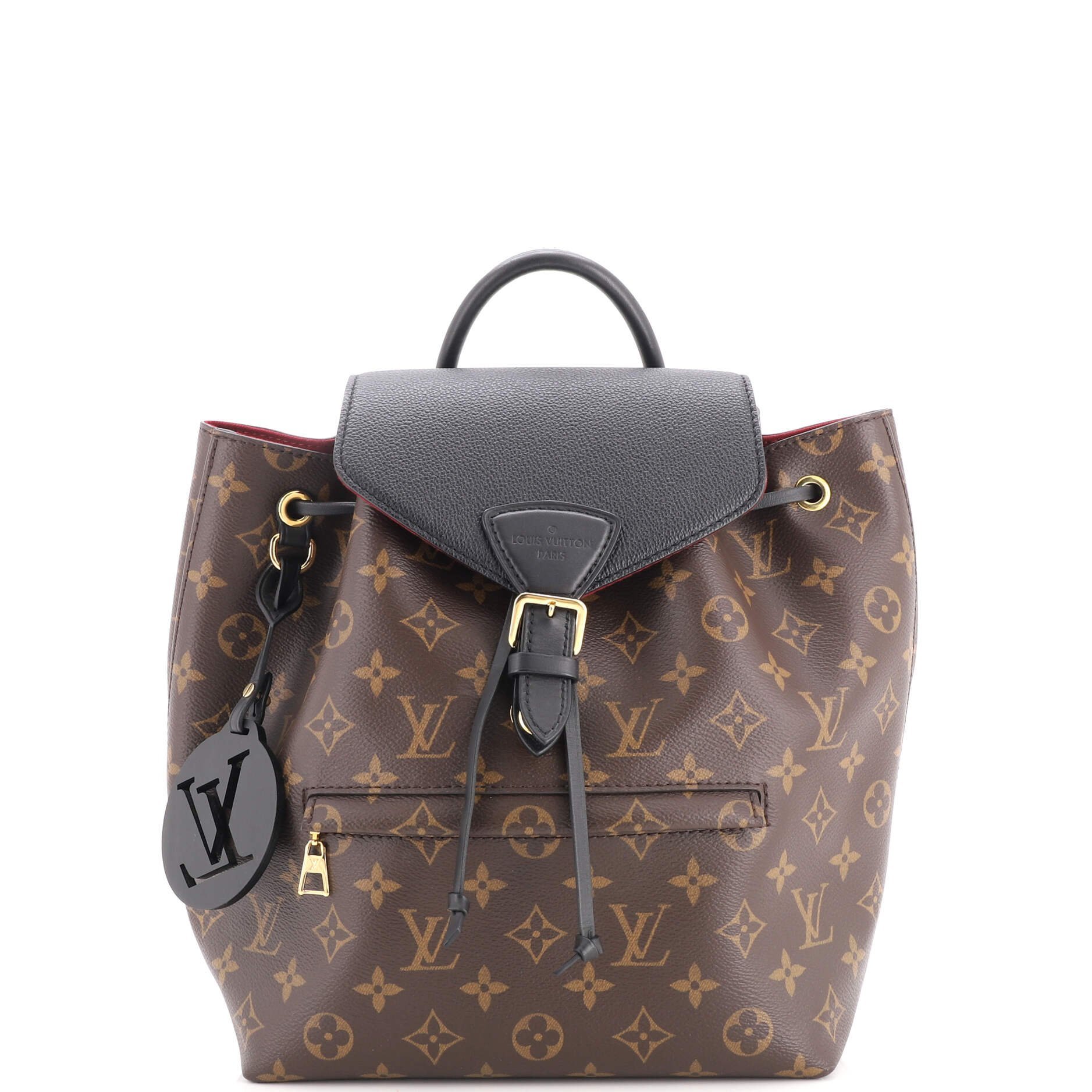 Leather backpack