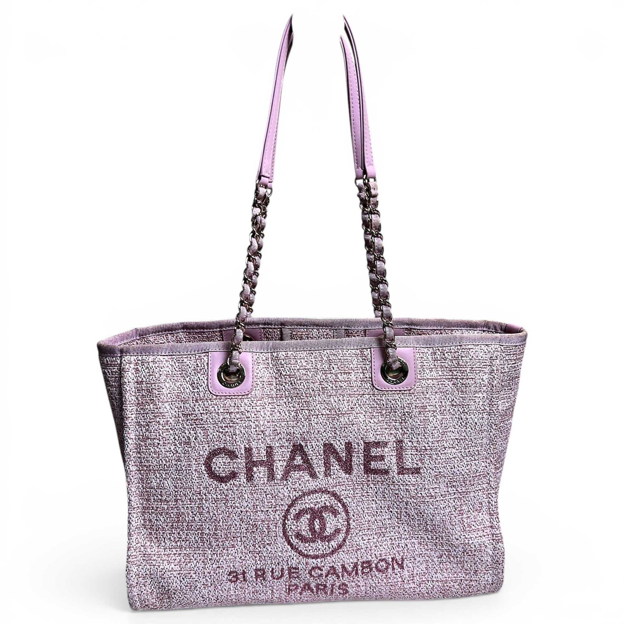 Deauville tweed tote