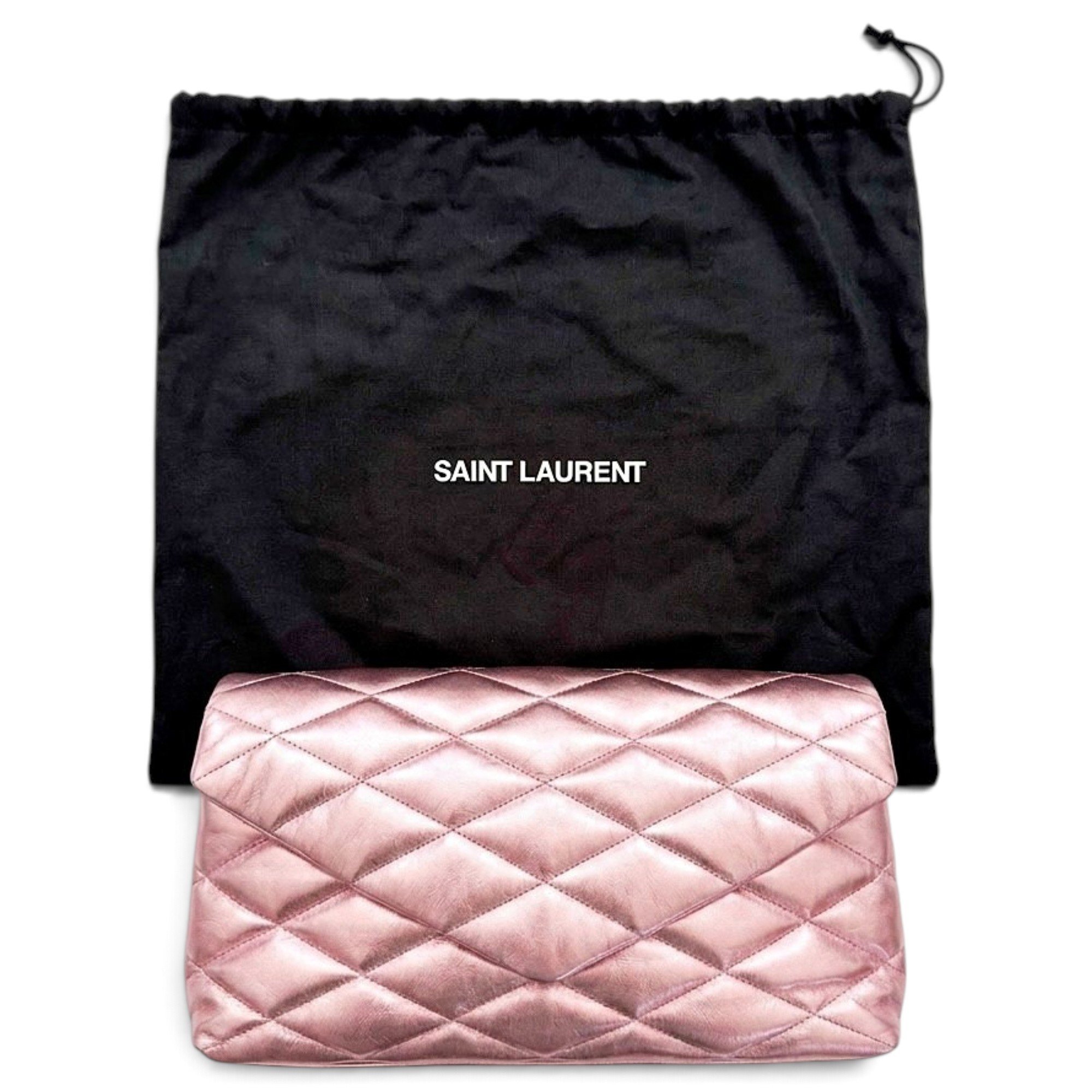 Sade Pochette Enveloppe leather clutch bag