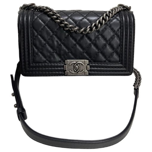 Boy leather crossbody bag