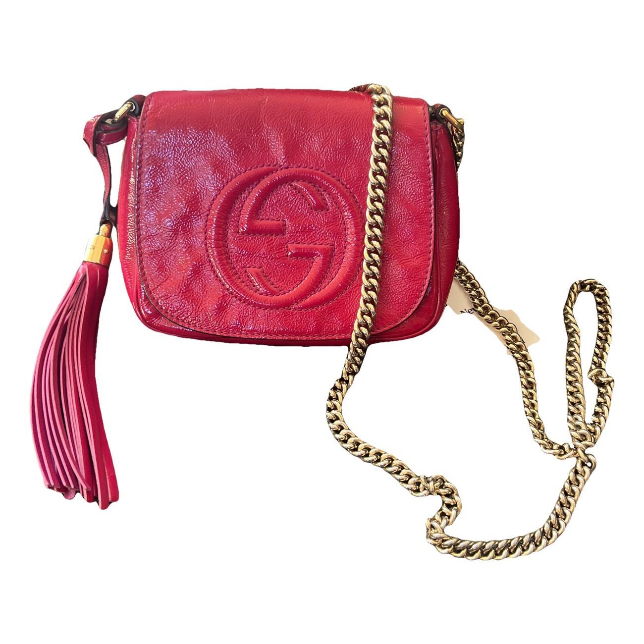 Soho Flap patent leather crossbody bag