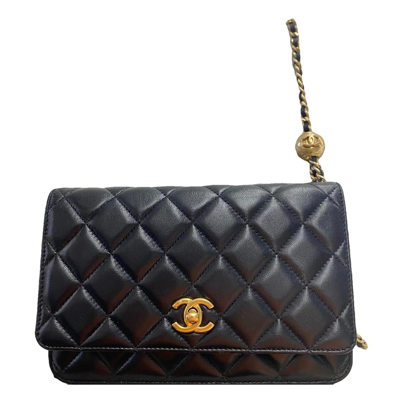 Wallet On Chain Timeless/Classique leather crossbody bag