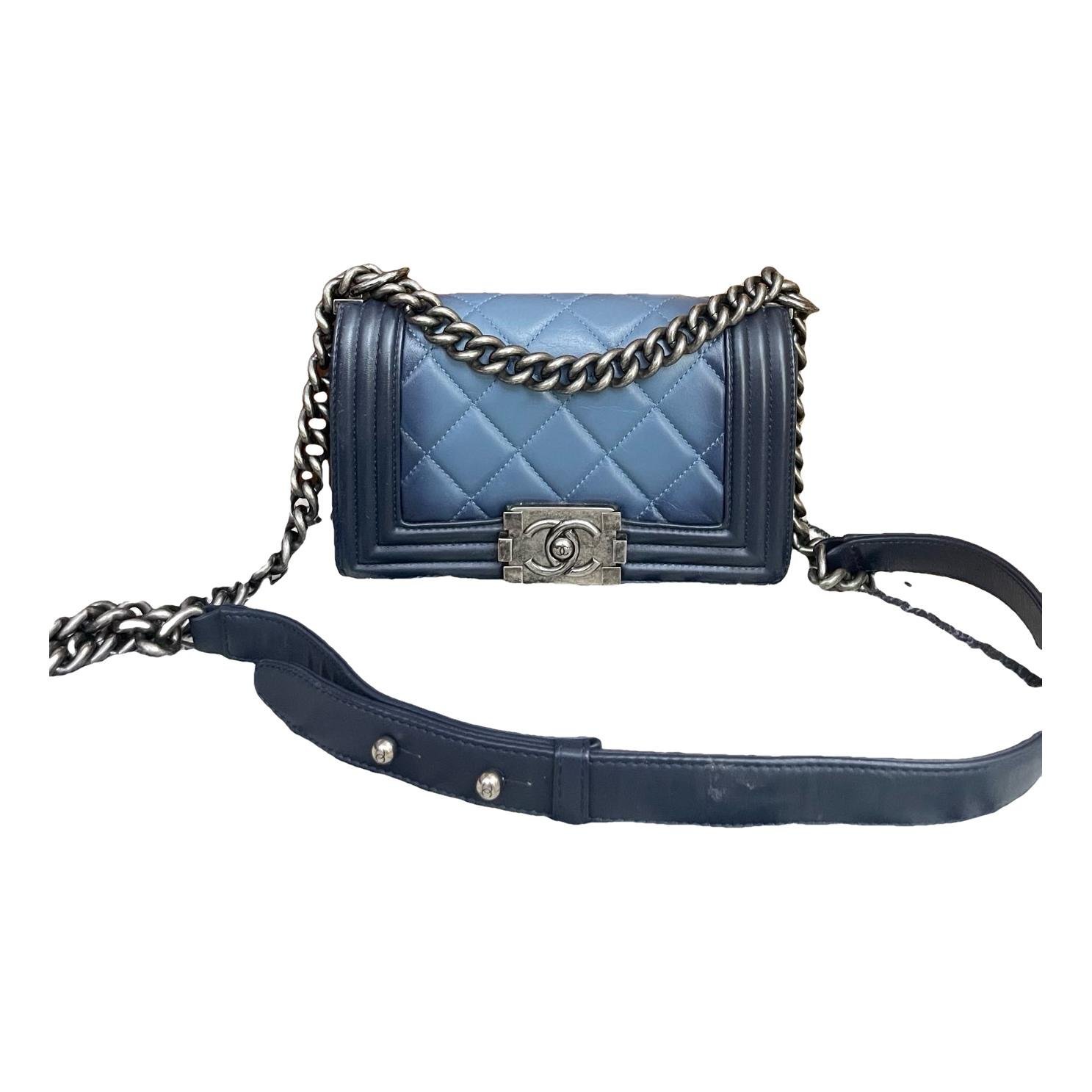 Boy leather crossbody bag