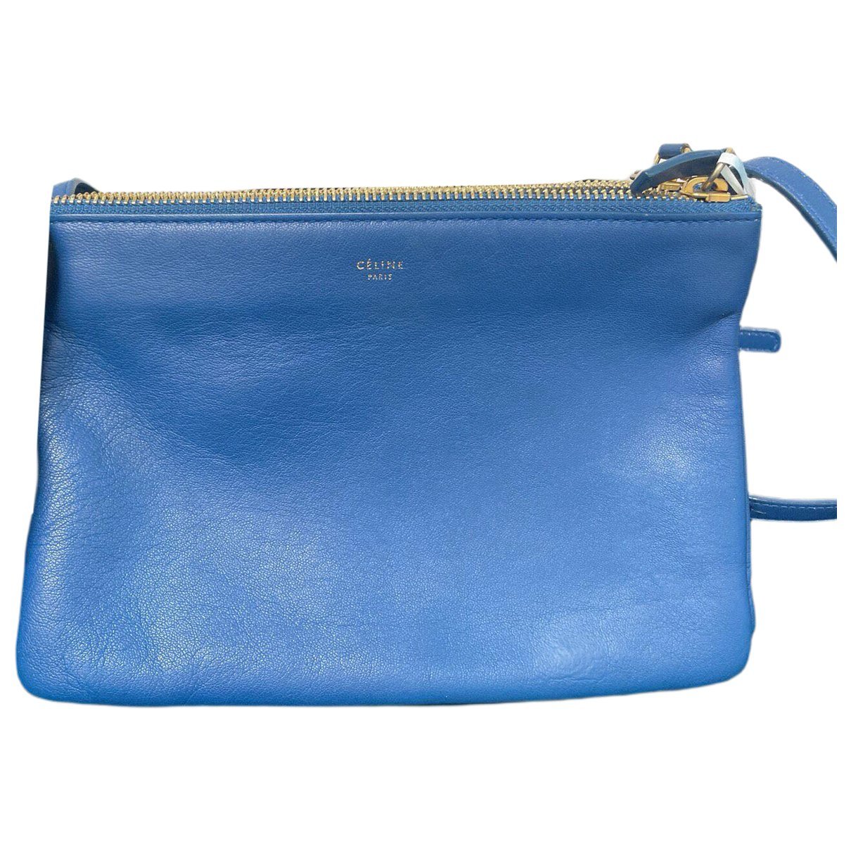 Trio leather crossbody bag