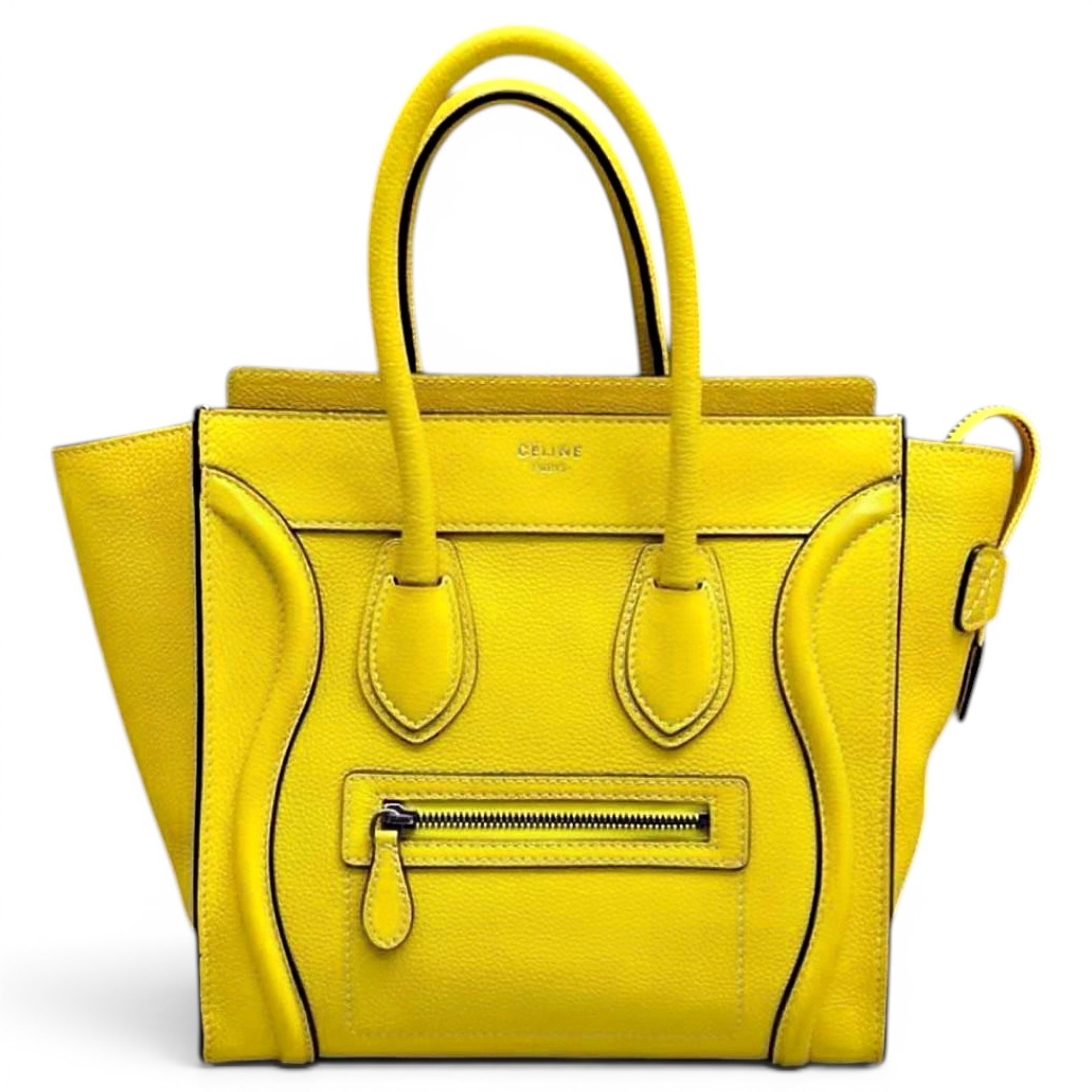 Luggage leather tote
