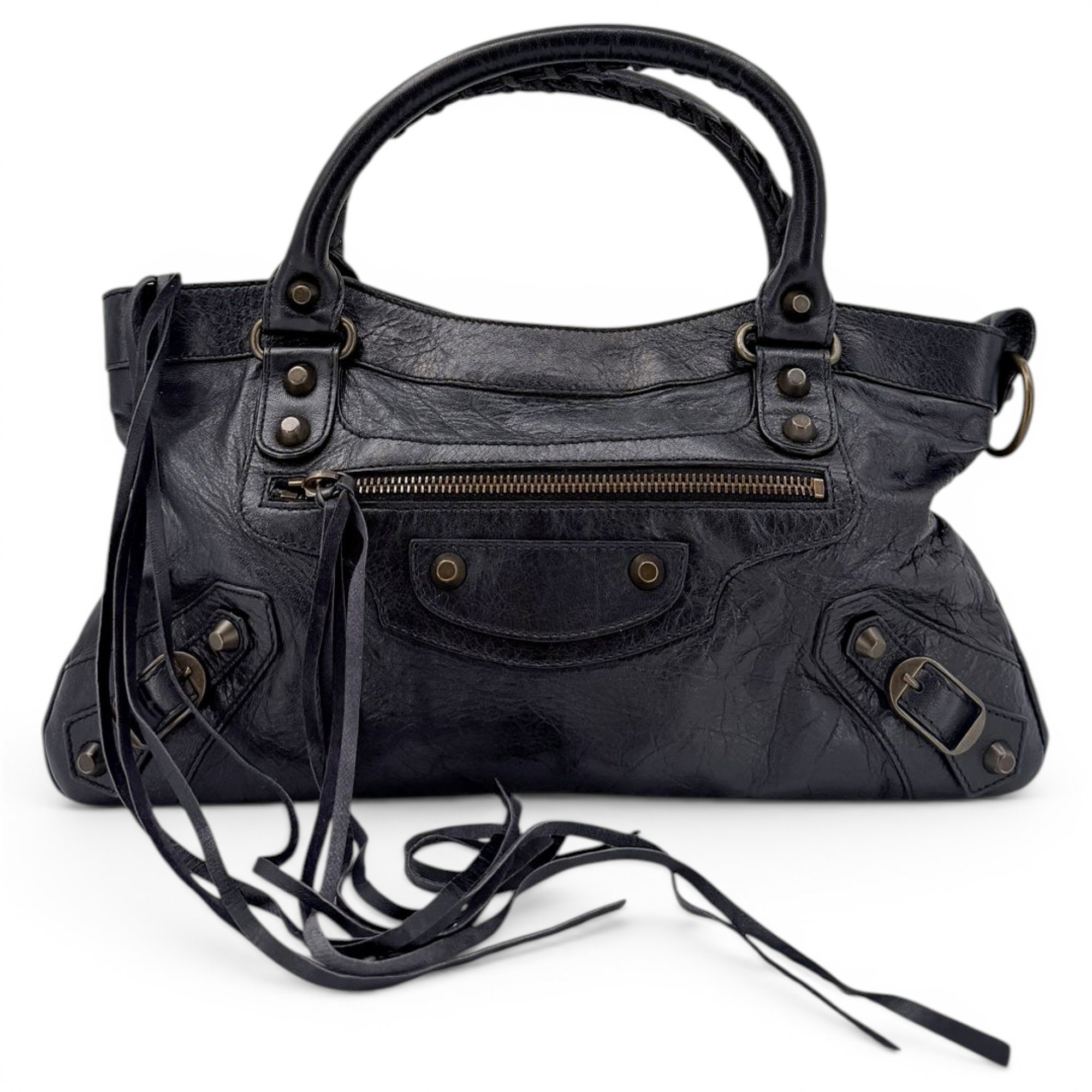 Balenciaga City leather handbag