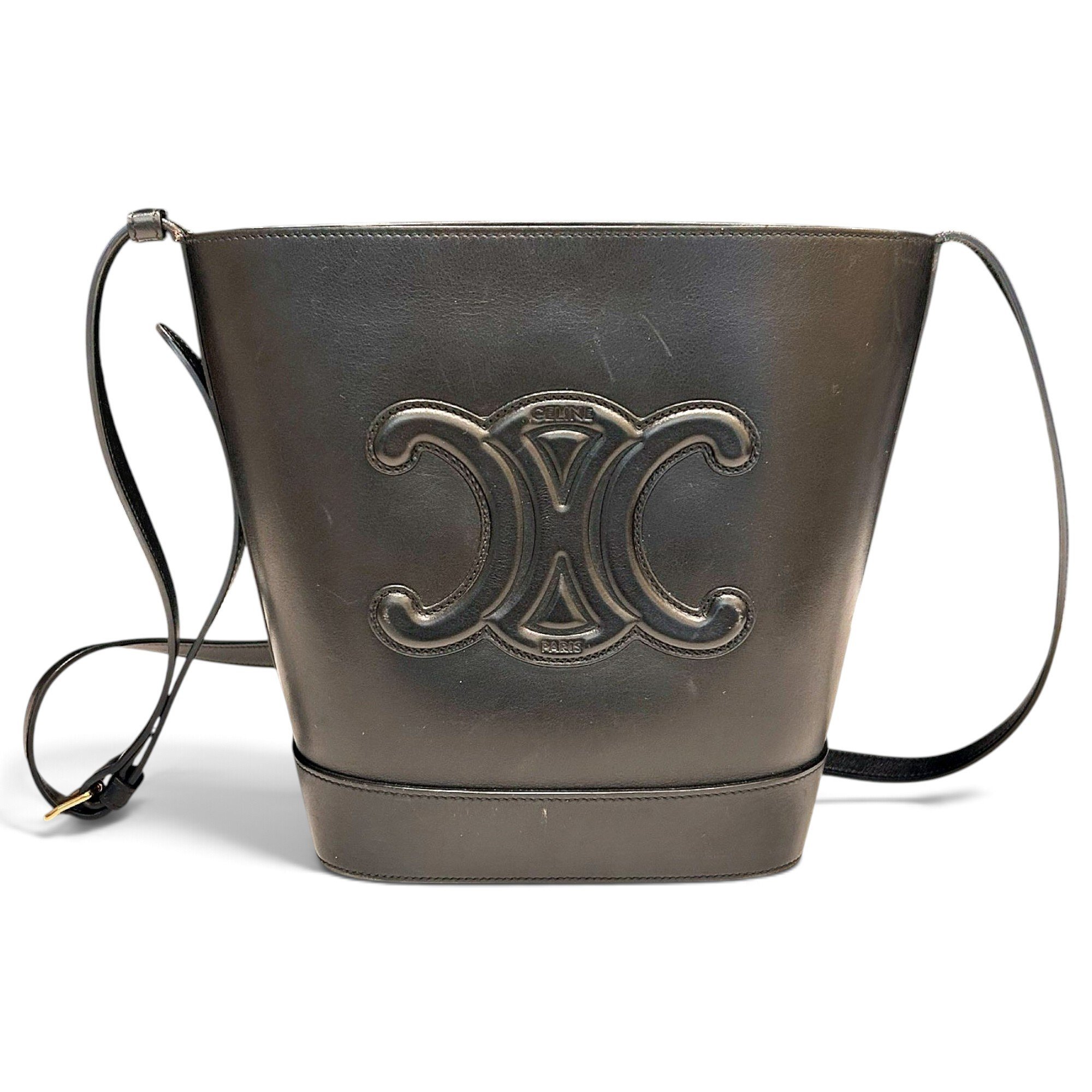 SAC SEAU leather handbag