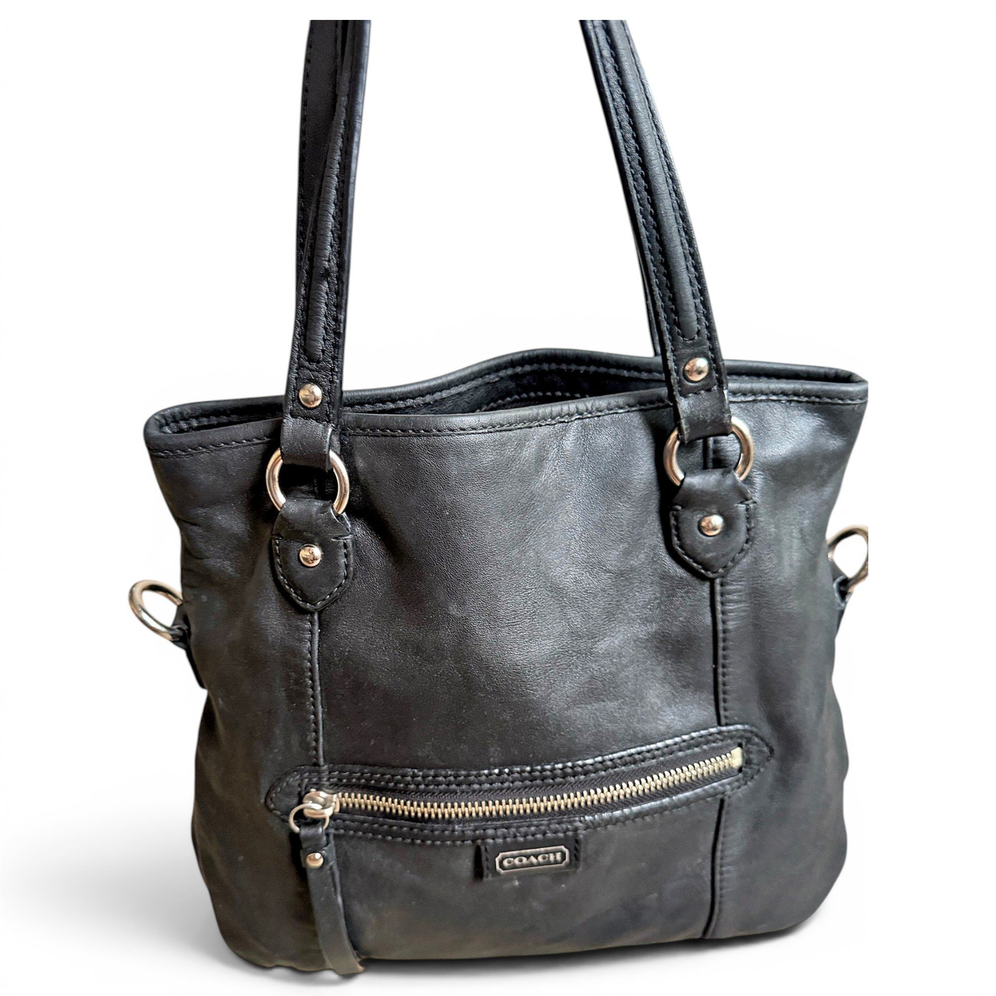 Leather handbag