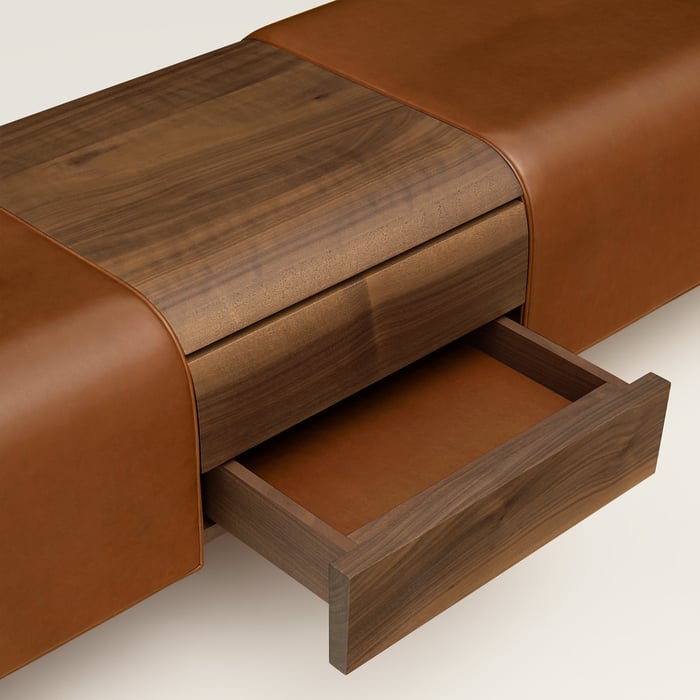 Fauve Les Necessaires d'Hermès Long Bench