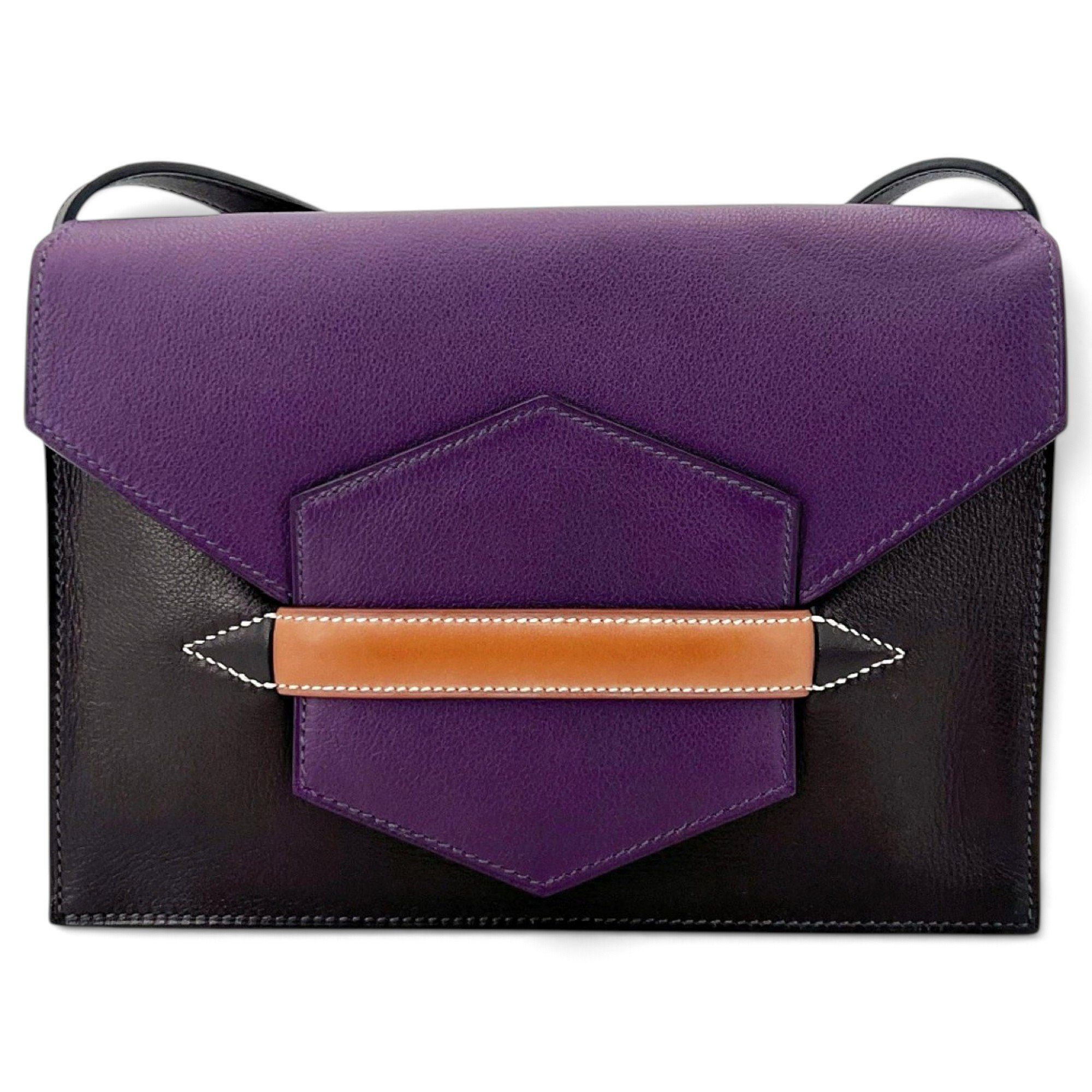 Faco leather crossbody bag