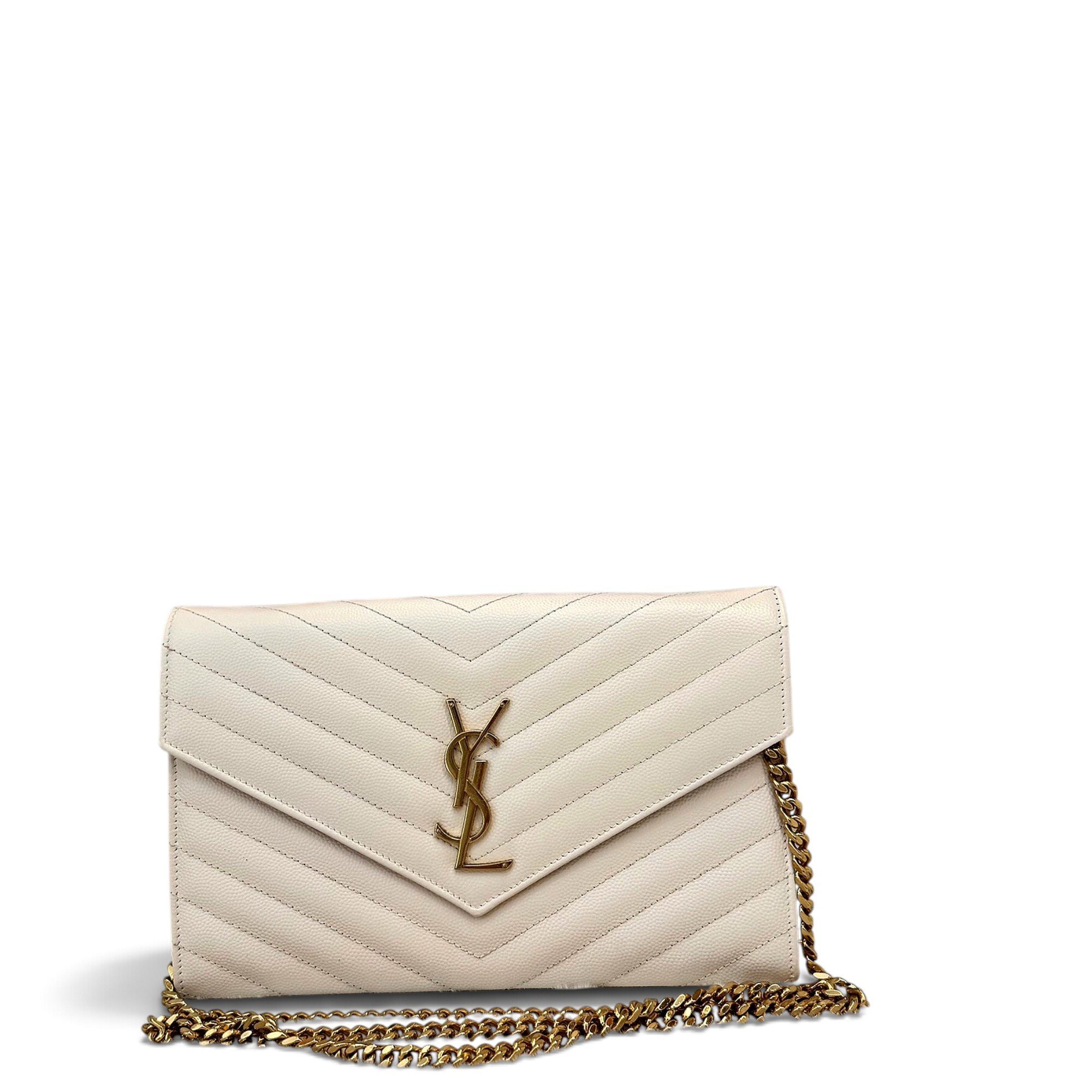 Portefeuille enveloppe leather crossbody bag