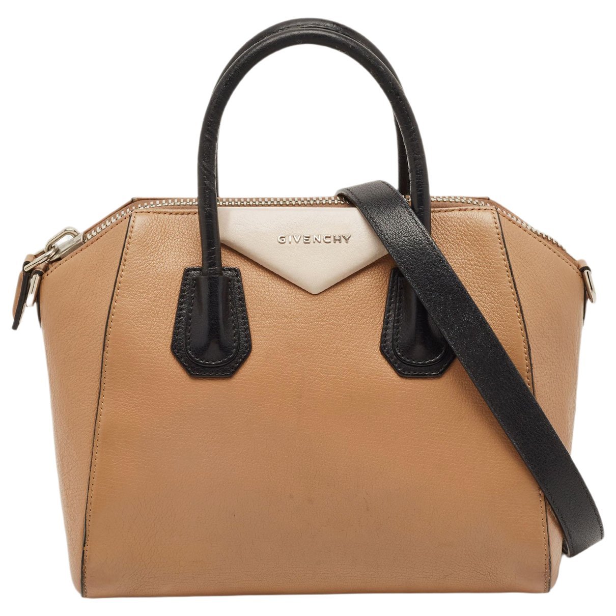 Antigona leather satchel
